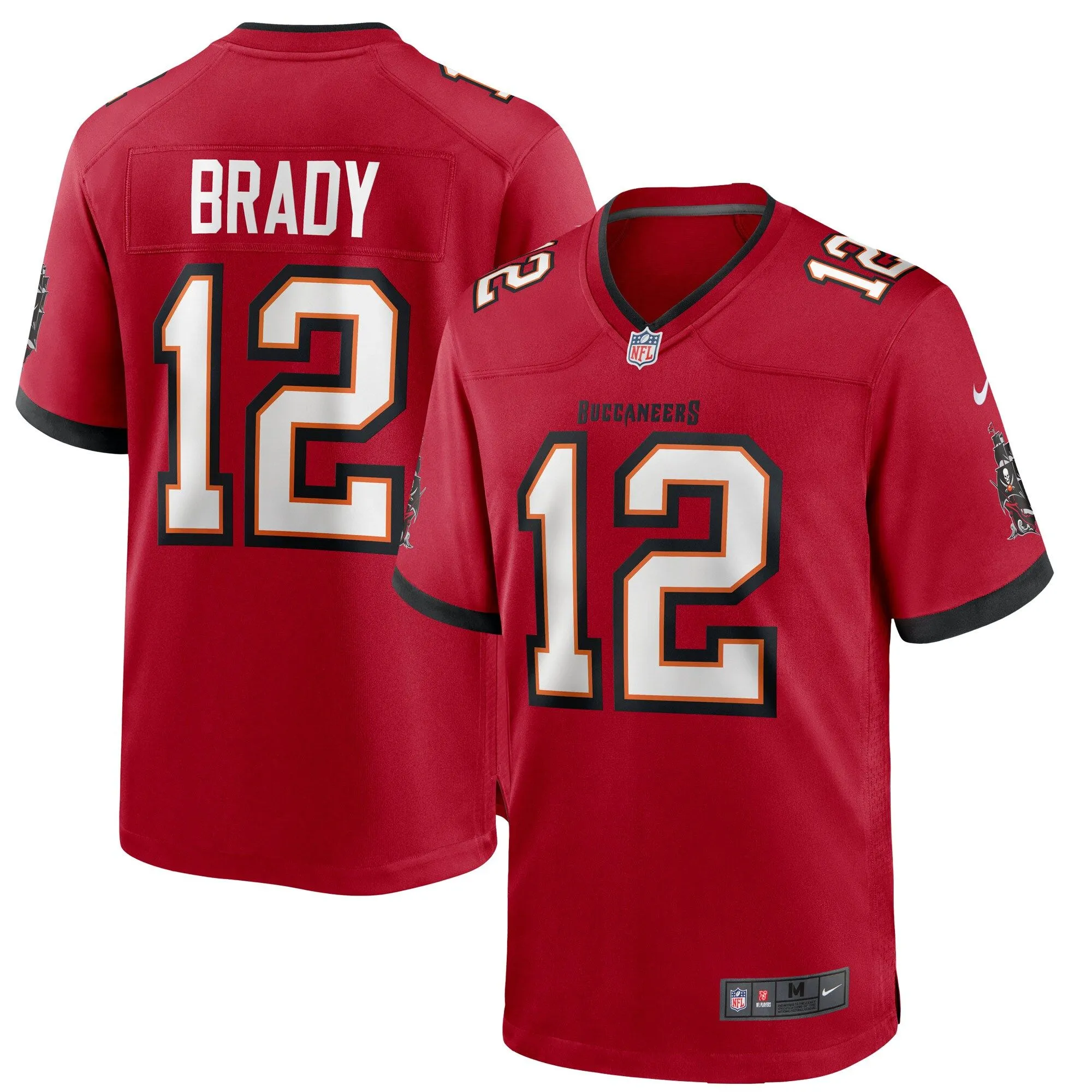 Tom Brady Tampa Bay Buccaneers  Game Jersey - Red