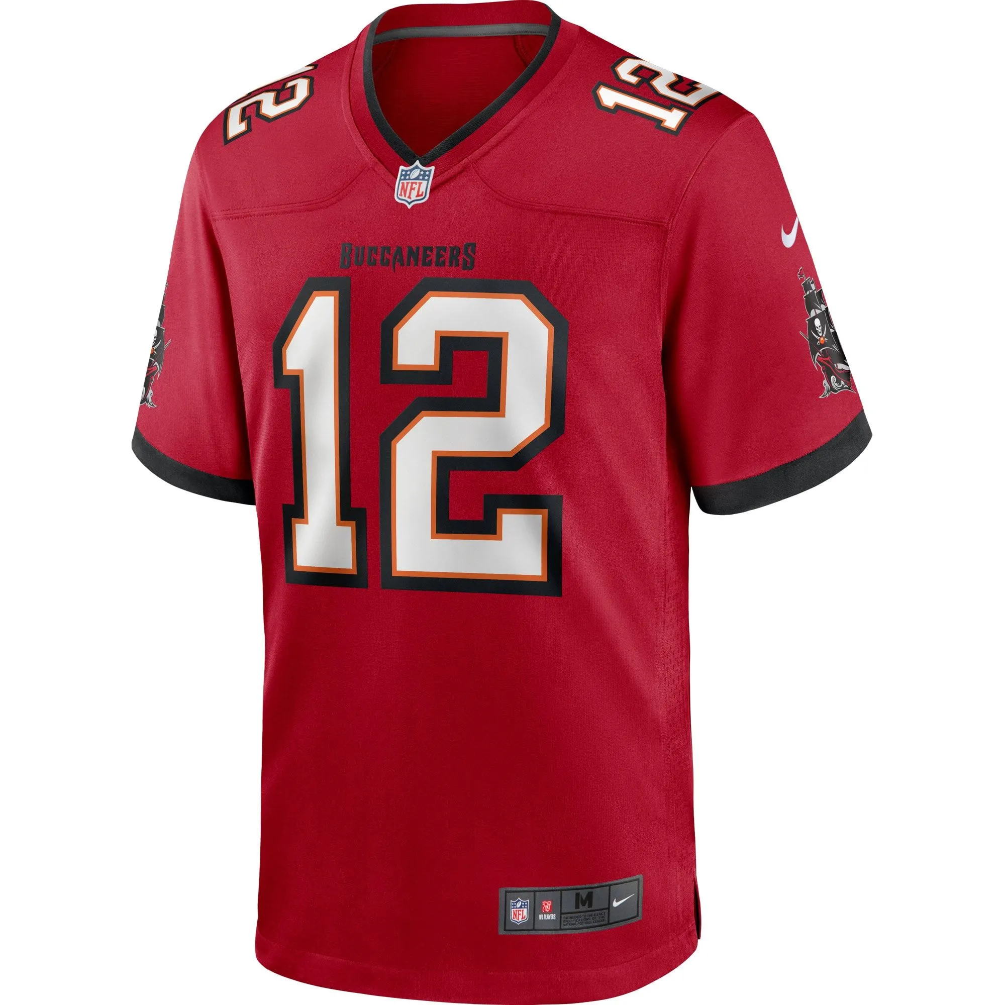 Tom Brady Tampa Bay Buccaneers  Game Jersey - Red