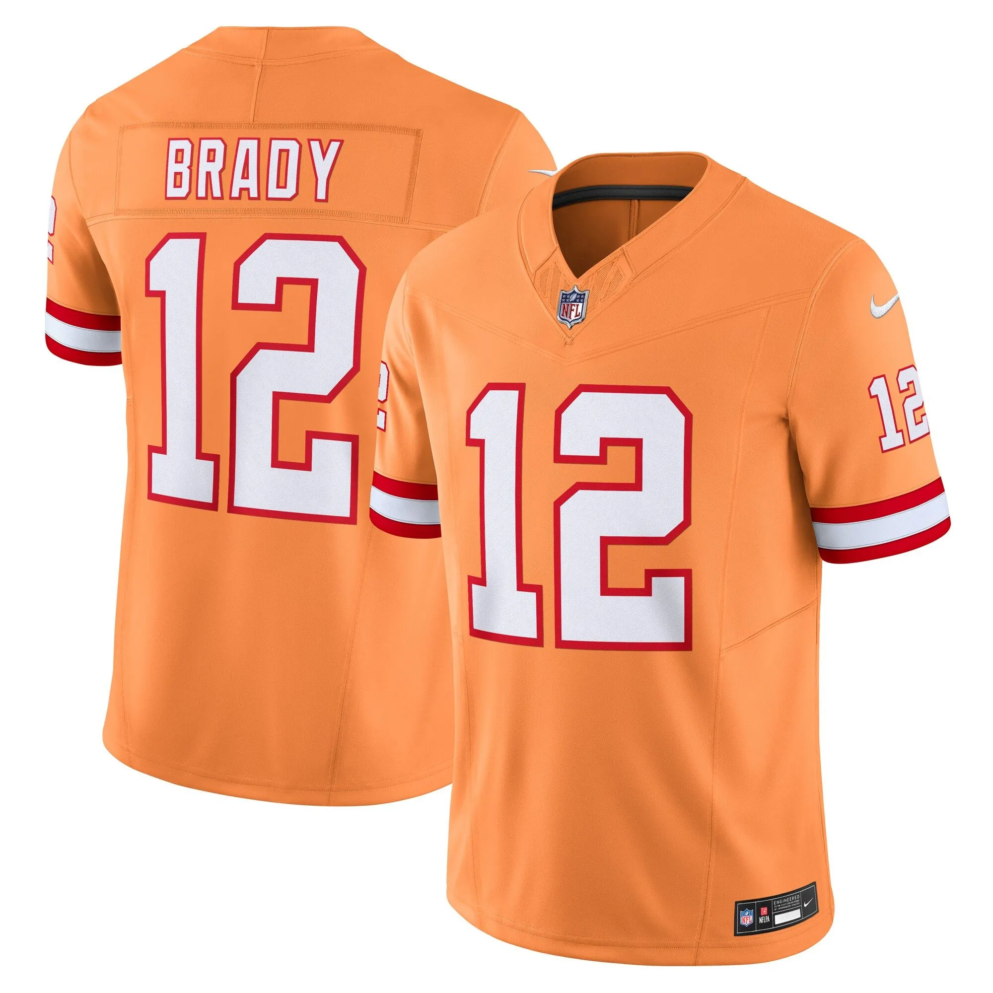 Tom Brady Tampa Bay Buccaneers  Vapor F.U.S.E. Limited Jersey - Orange