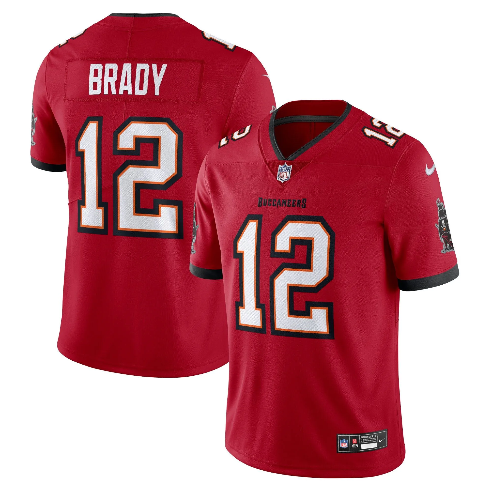 Tom Brady Tampa Bay Buccaneers   Vapor Untouchable Limited Jersey - Red