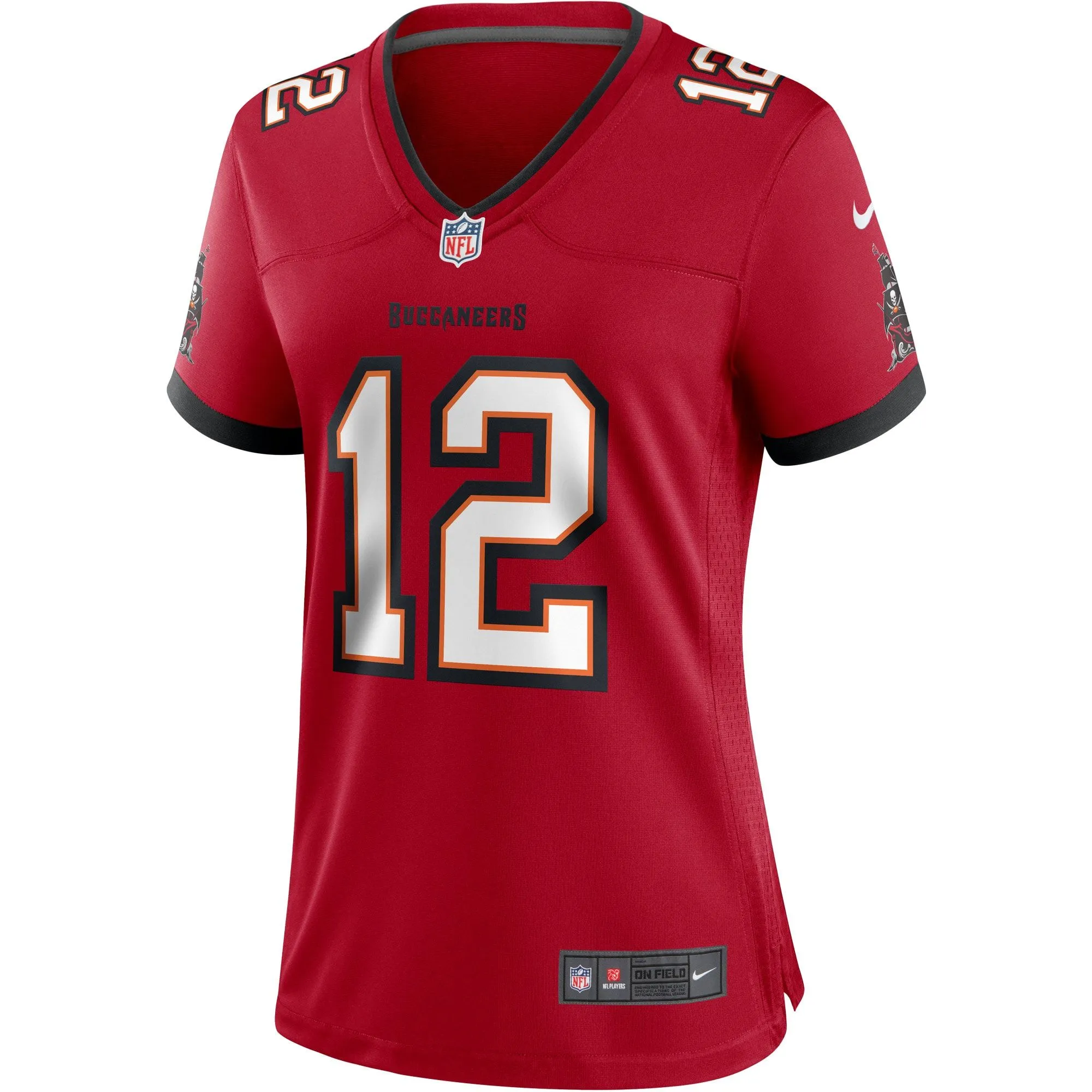 Tom Brady Tampa Bay Buccaneers  Women's Game Jersey - Red