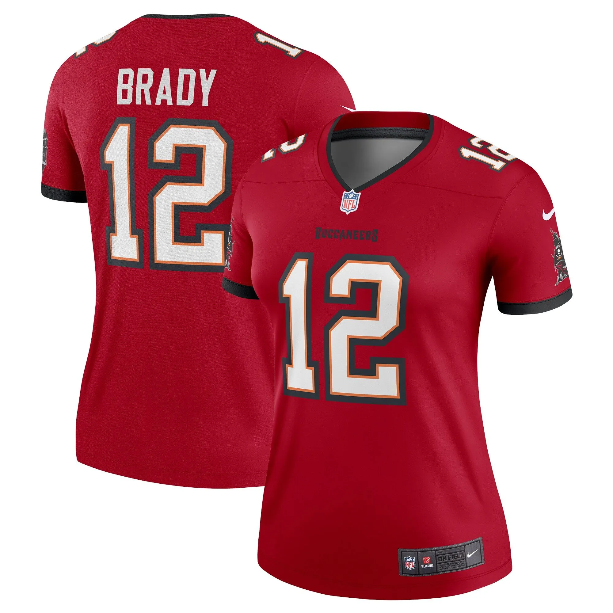 Tom Brady Tampa Bay Buccaneers  Women's Legend Jersey - Red