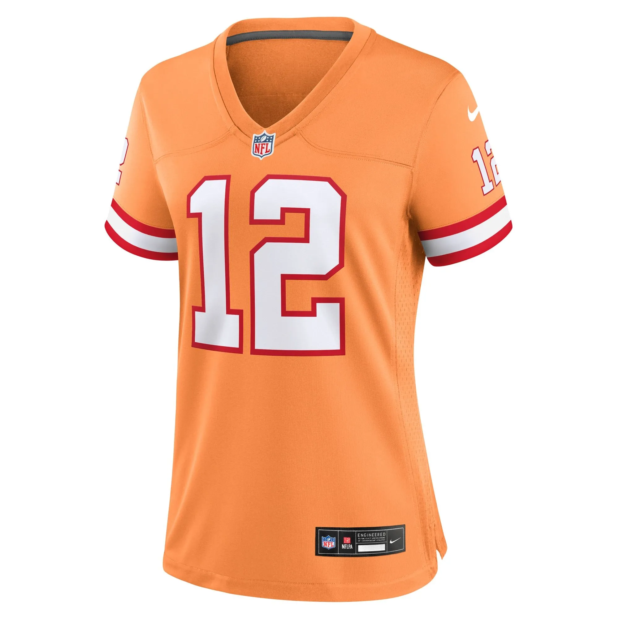 Tom Brady Tampa Bay Buccaneers  Women's Player Jersey - Orange