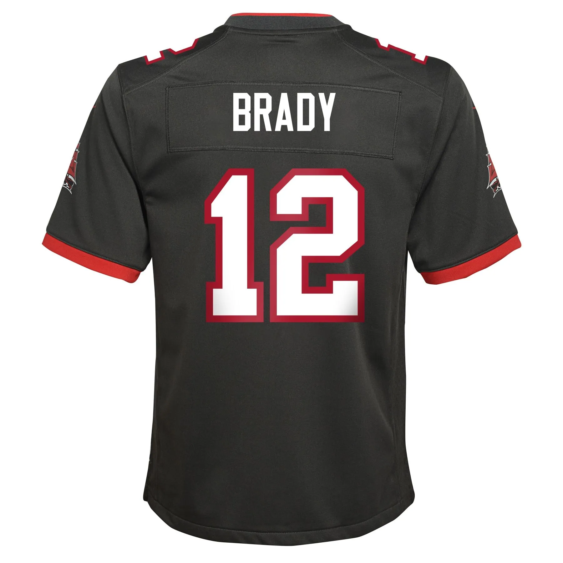 Tom Brady Tampa Bay Buccaneers  Youth Alternate Game Jersey - Pewter