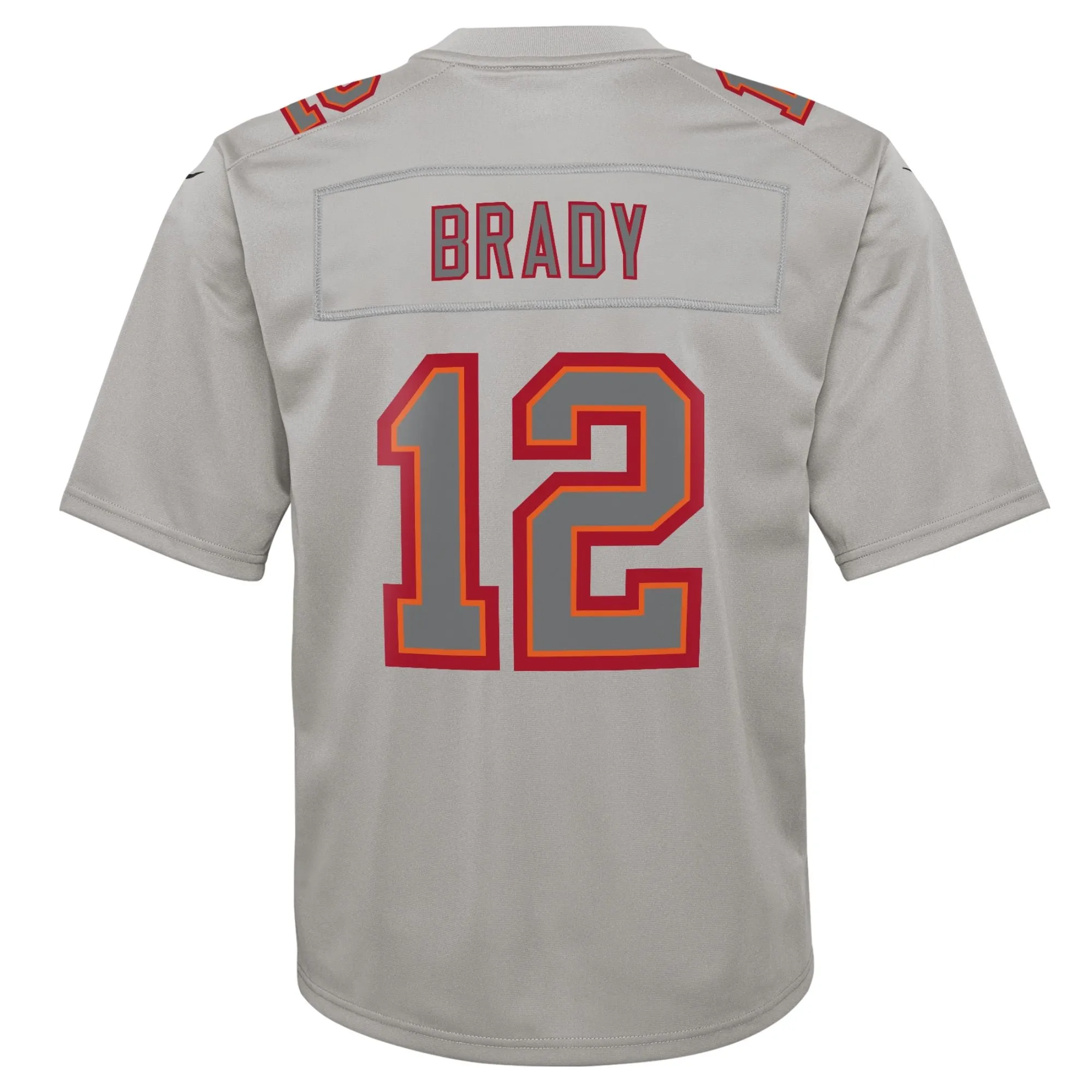 Tom Brady Tampa Bay Buccaneers  Youth Atmosphere Game Jersey - Gray