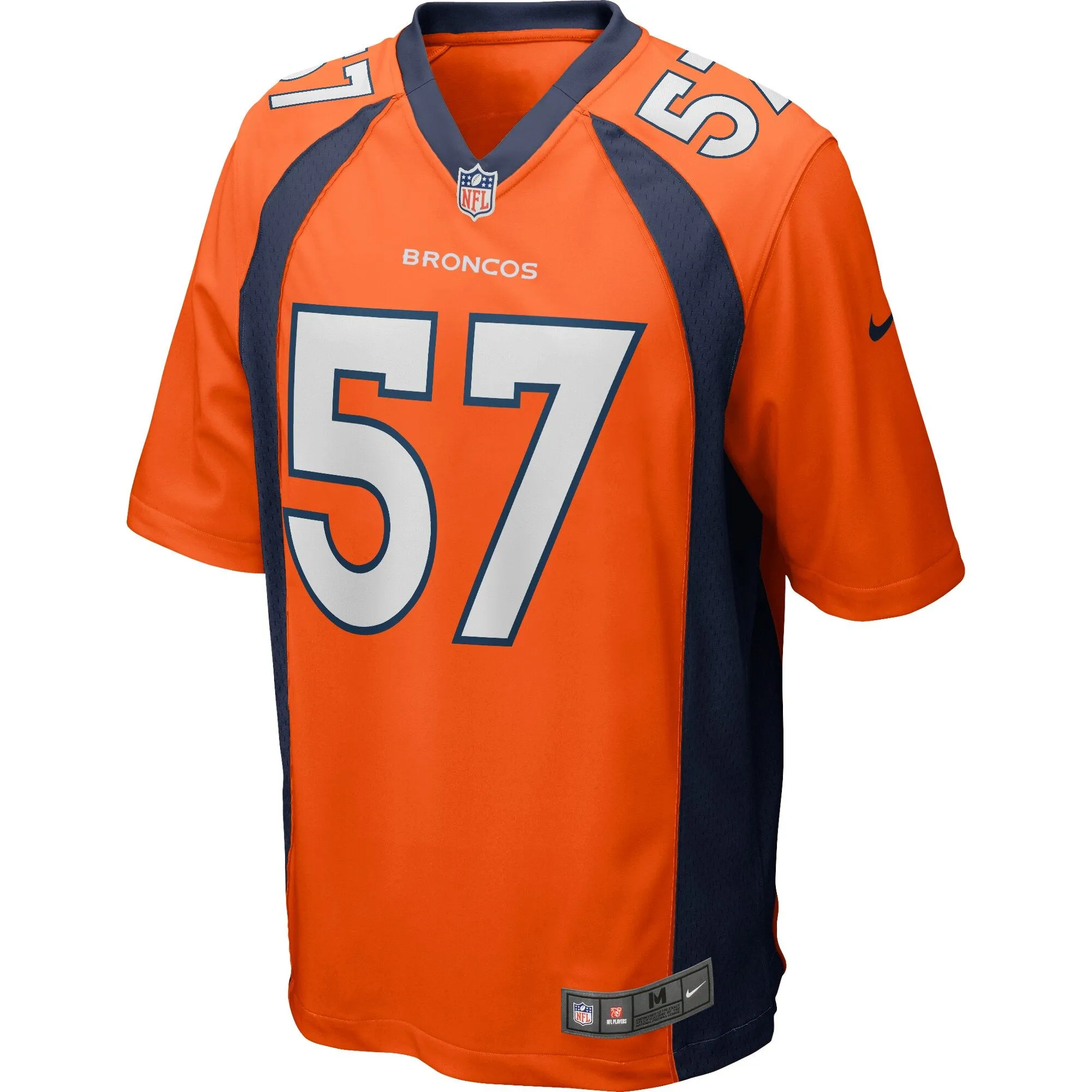 Tom Jackson Denver Broncos  Game Retired Player Jersey - Orange