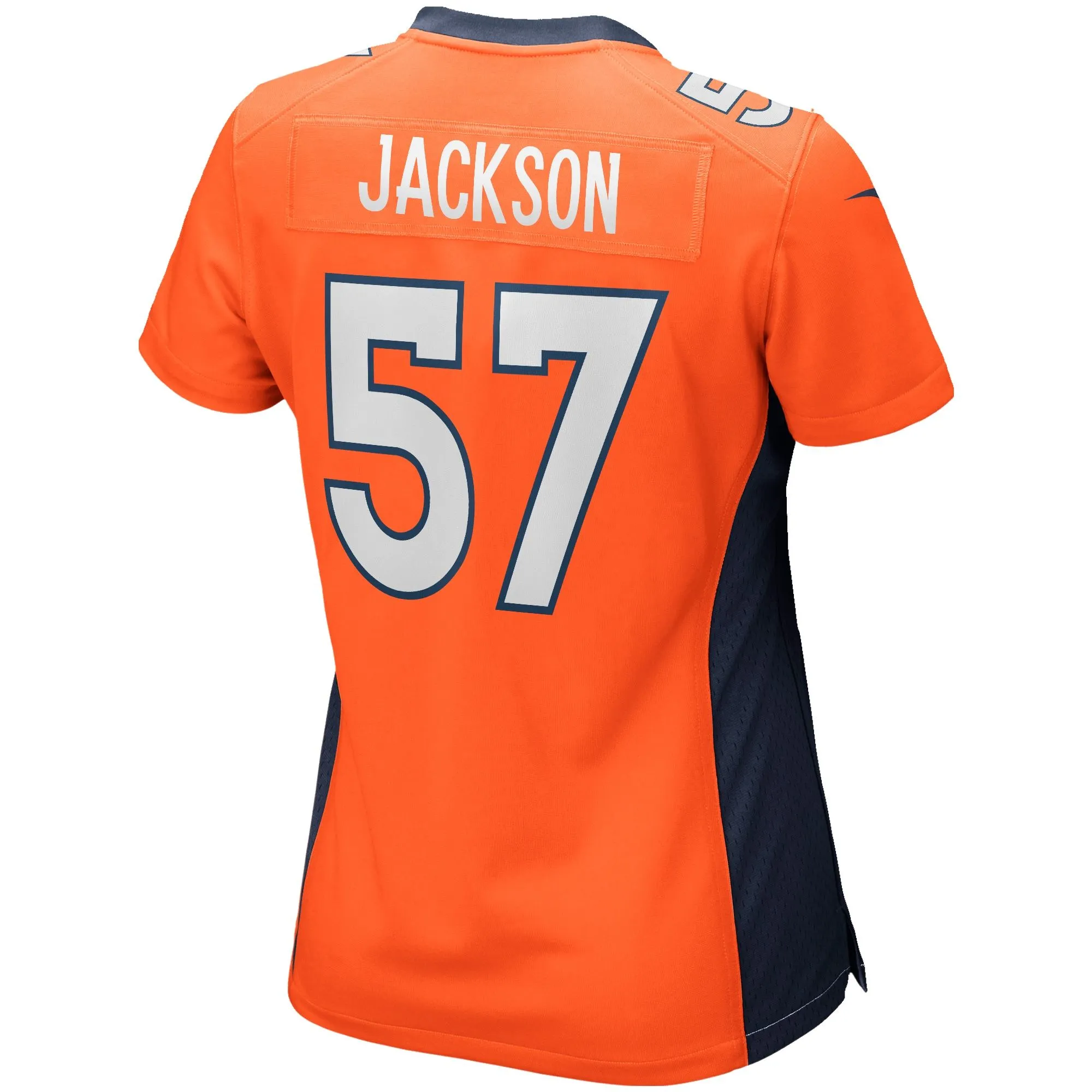 Tom Jackson Denver Broncos  Women's Game Retired Player Jersey - Orange