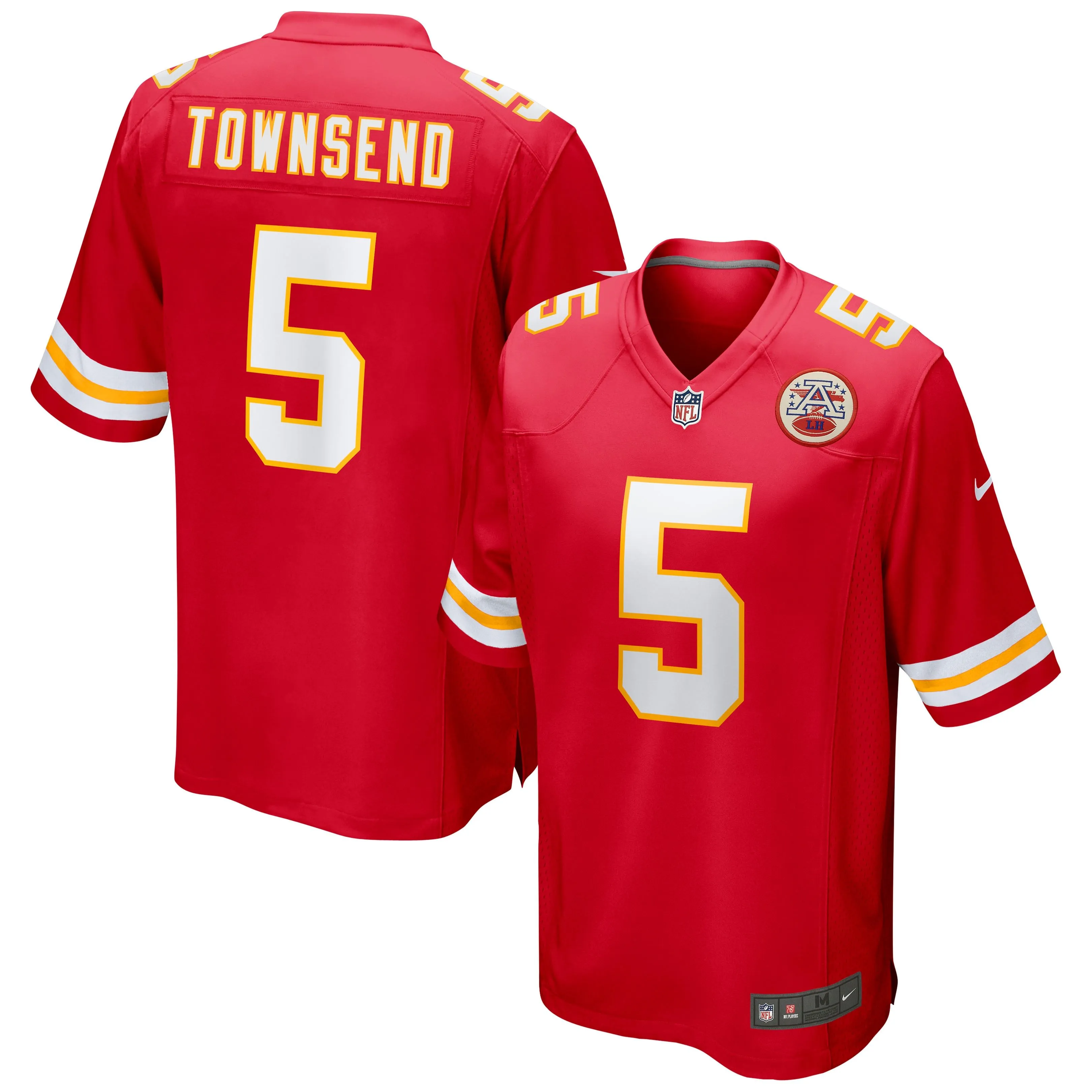 Tommy Townsend Kansas City Chiefs  Game Jersey - Red