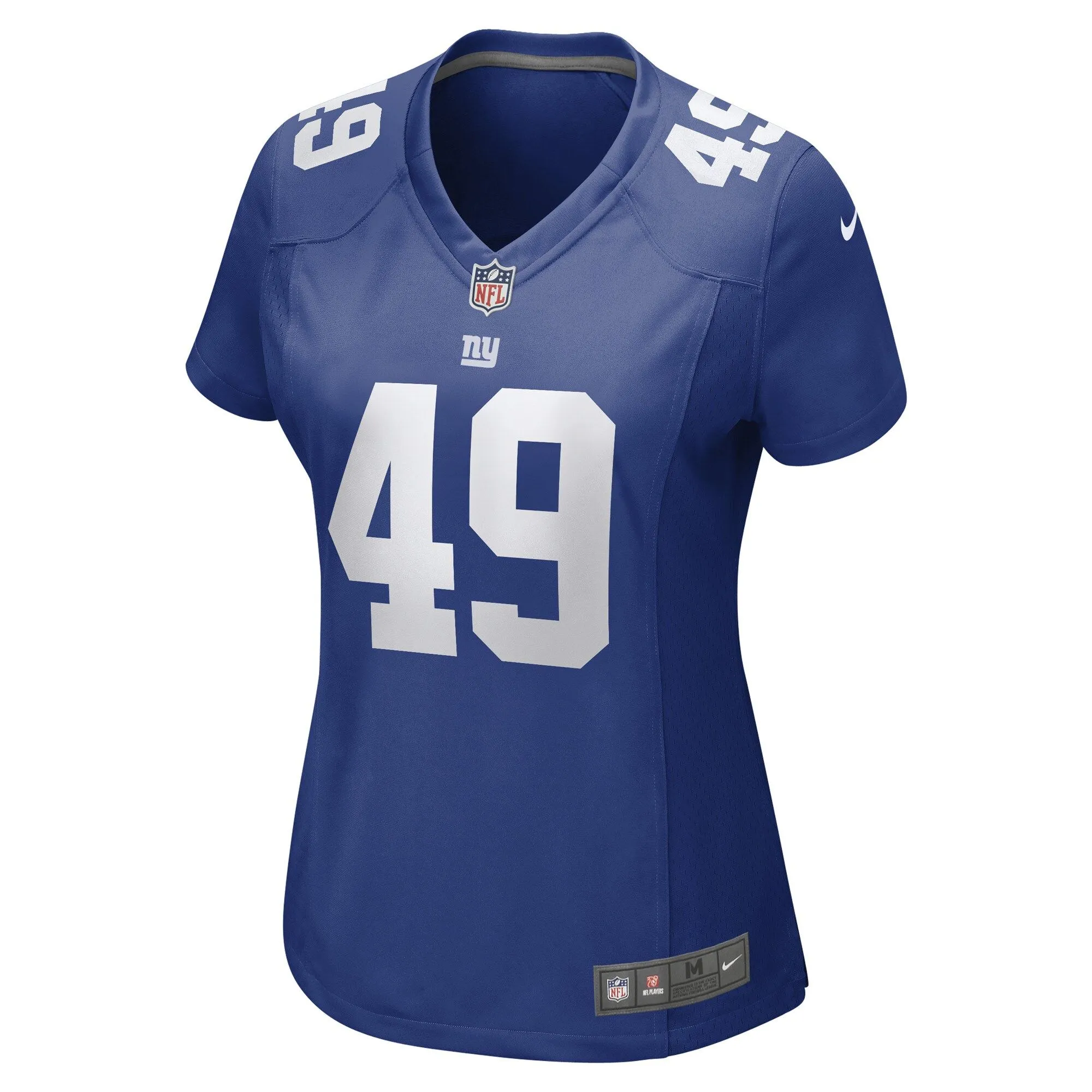 Tomon Fox New York Giants  Women's Game Player Jersey - Royal