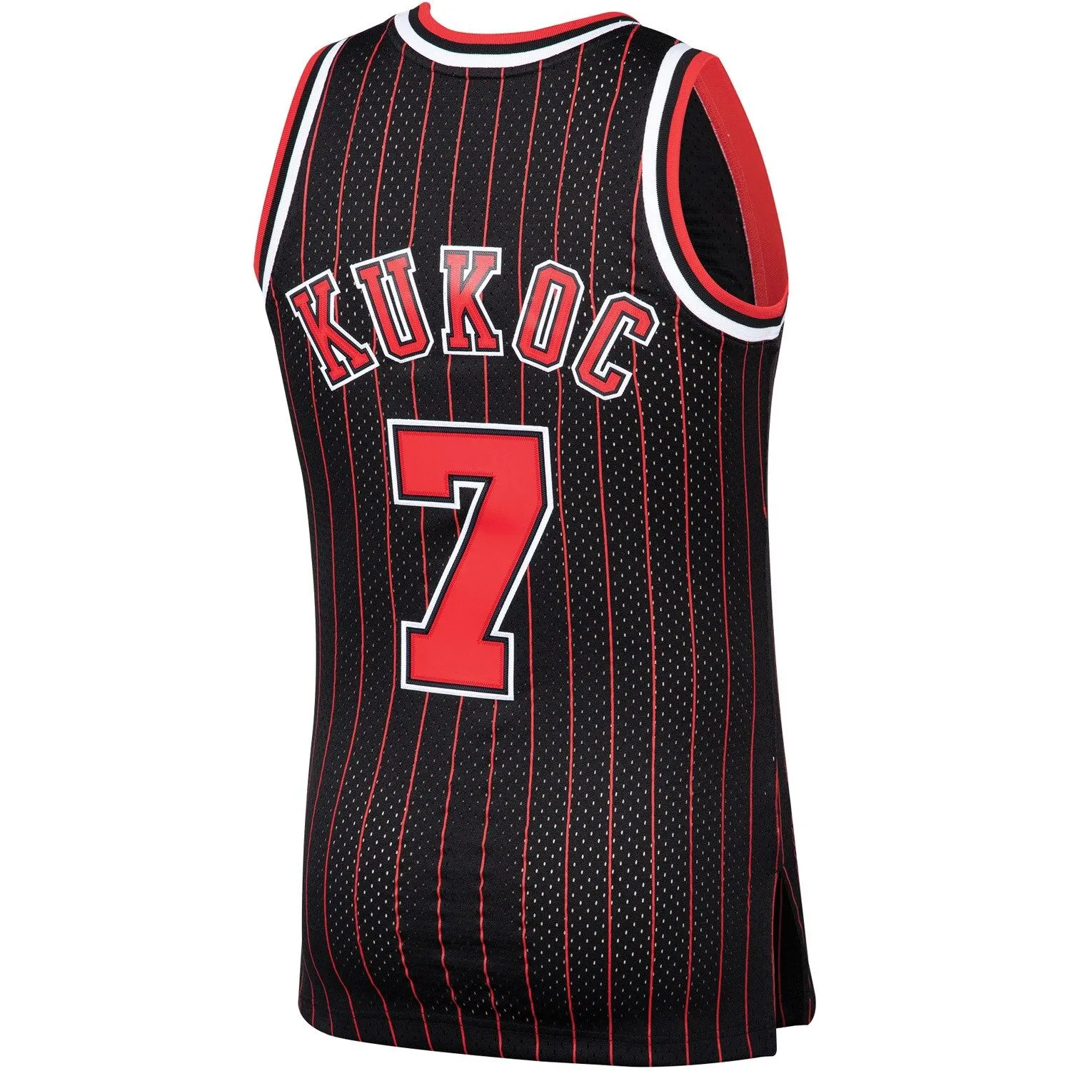 Toni Kukoc Chicago Bulls Mitchell & Ness 1995/96 Hardwood Classics Swingman Jersey - Black