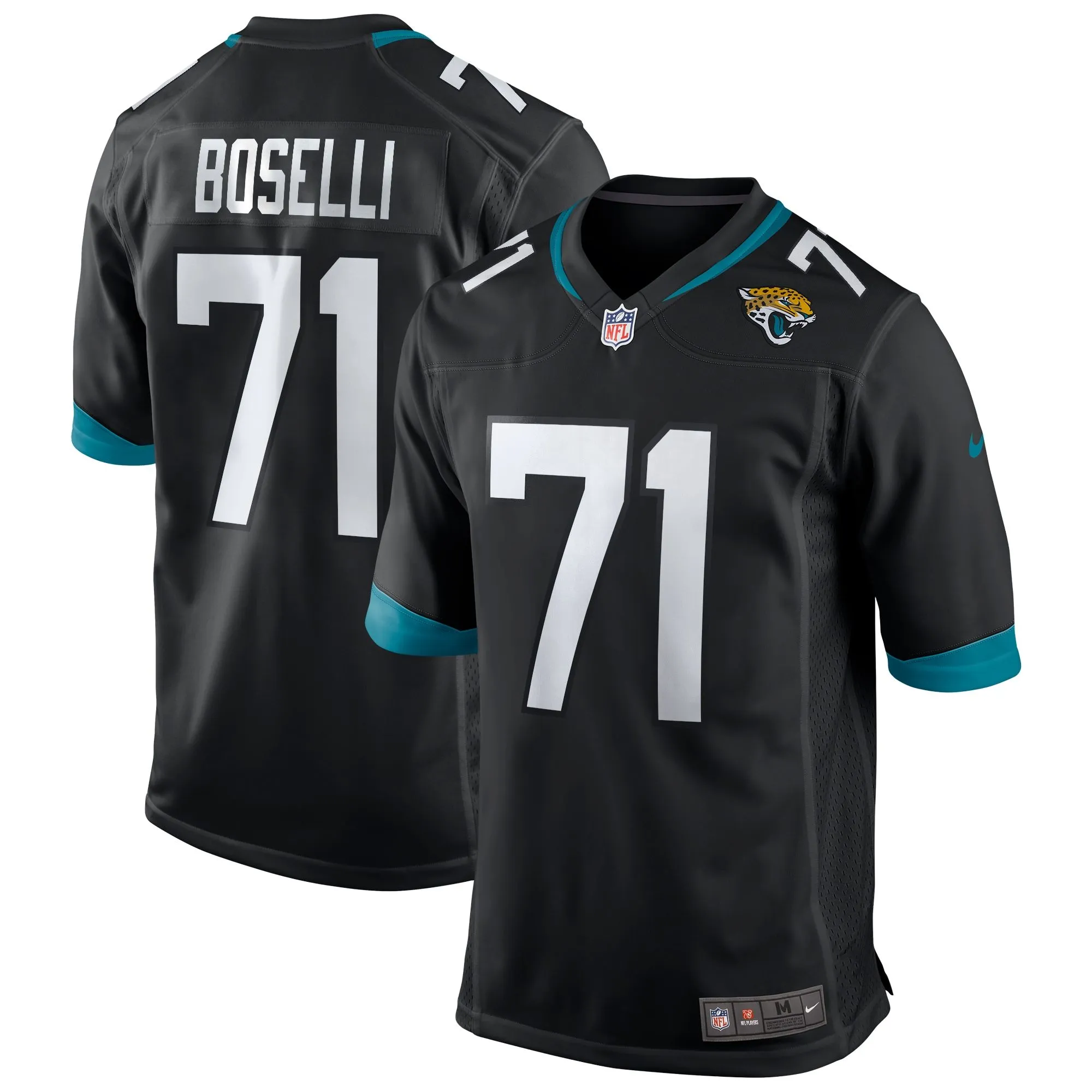 Tony Boselli Jacksonville Jaguars  Game Retired Player Jersey - Black