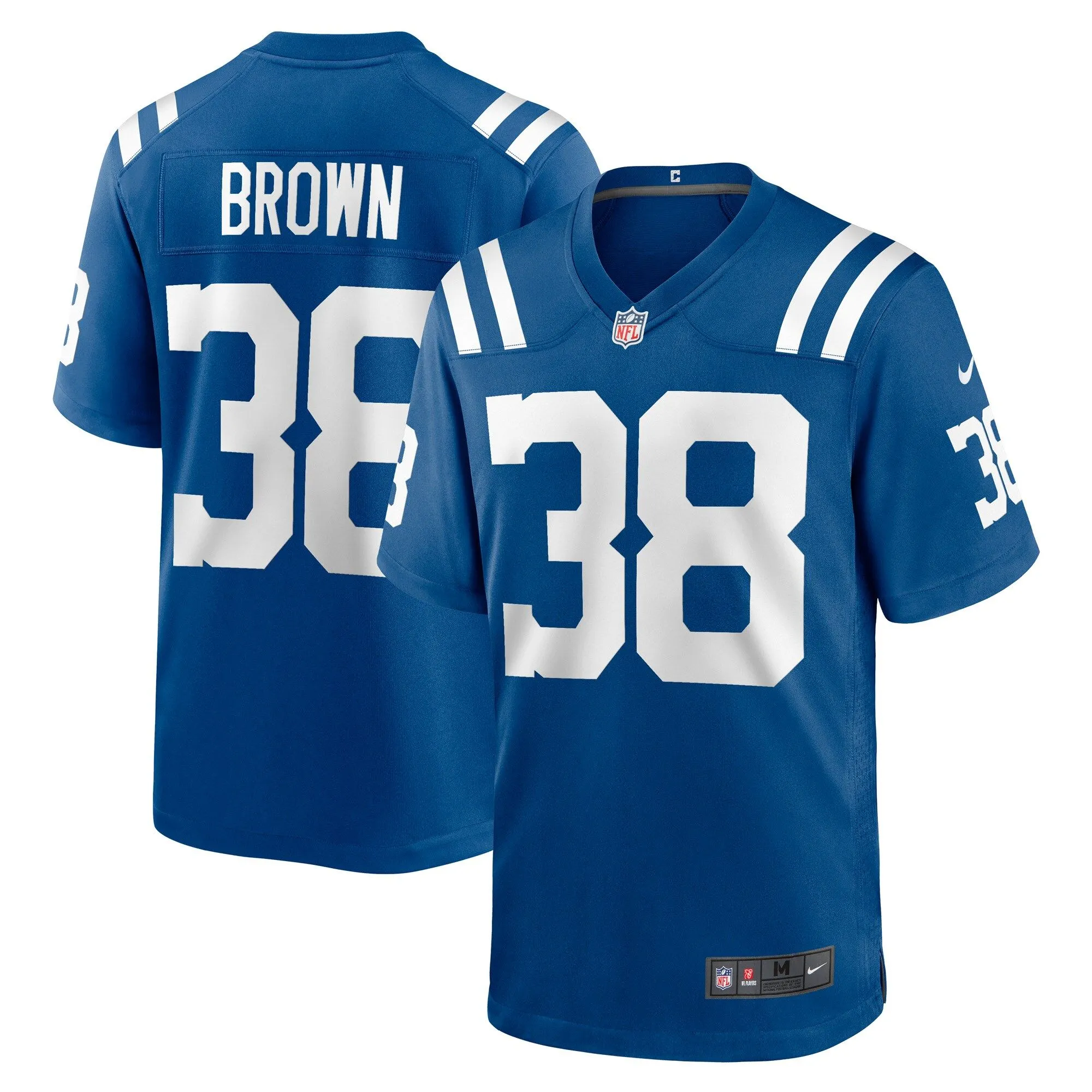 Tony Brown Indianapolis Colts  Player Game Jersey - Royal