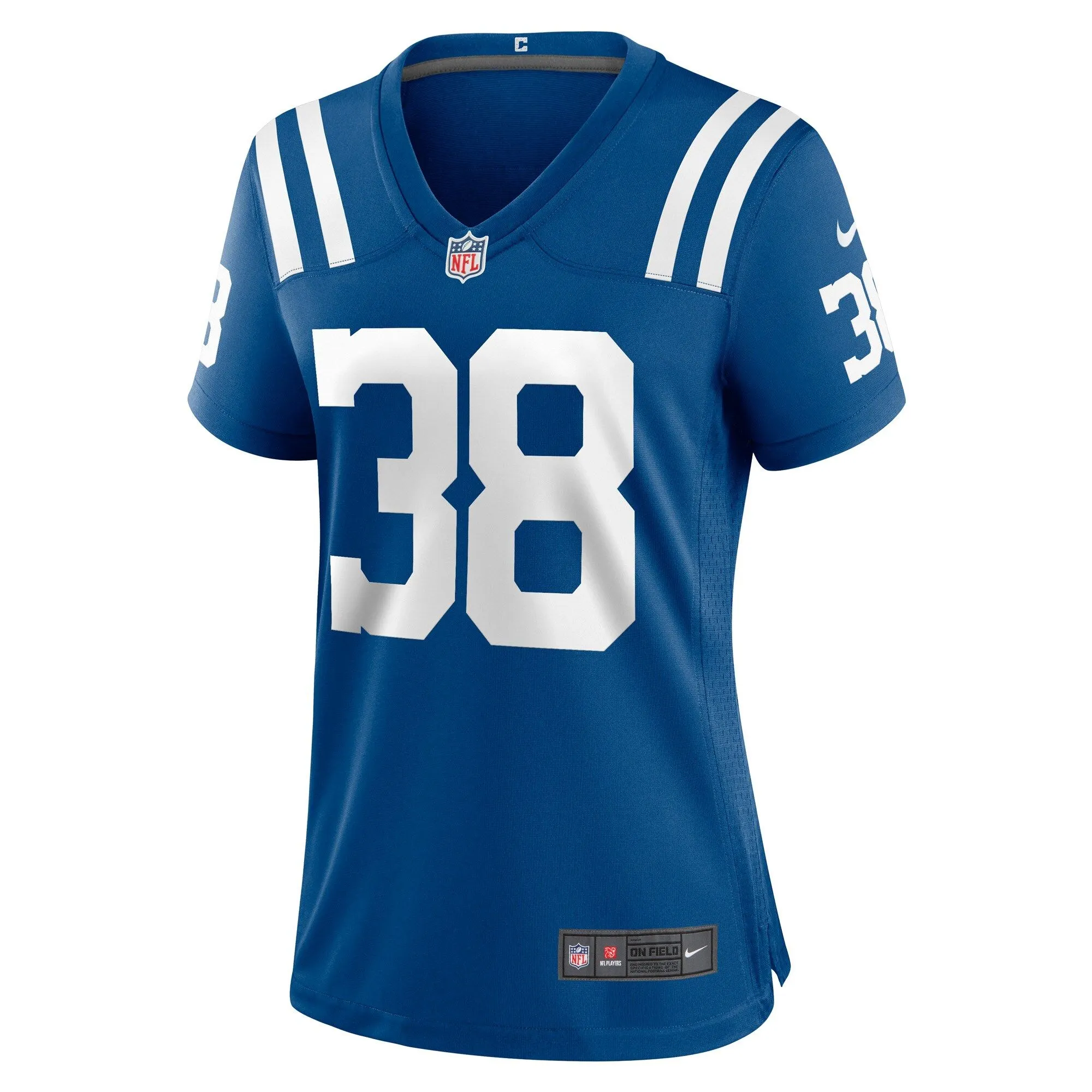 Tony Brown Indianapolis Colts  Women's Player Game Jersey - Royal