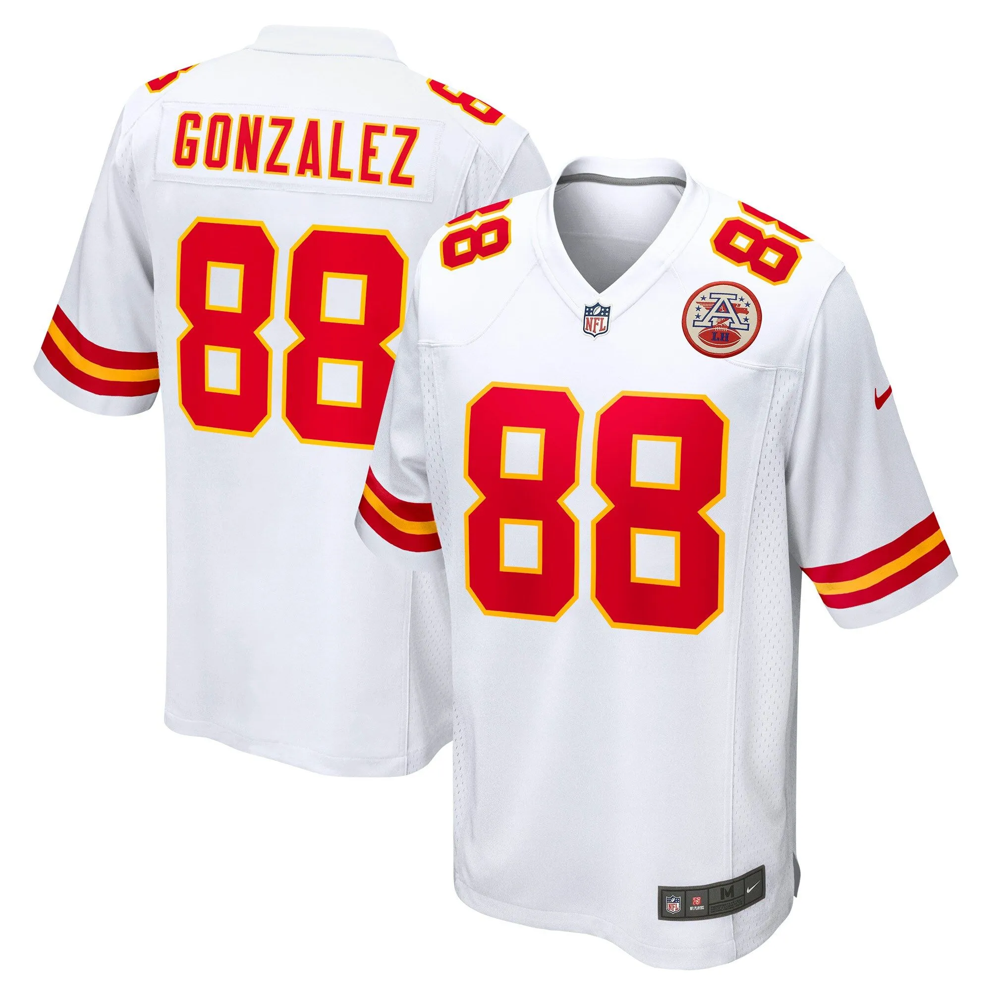 Tony Gonzalez Kansas City Chiefs  Retired Player Game Jersey - White