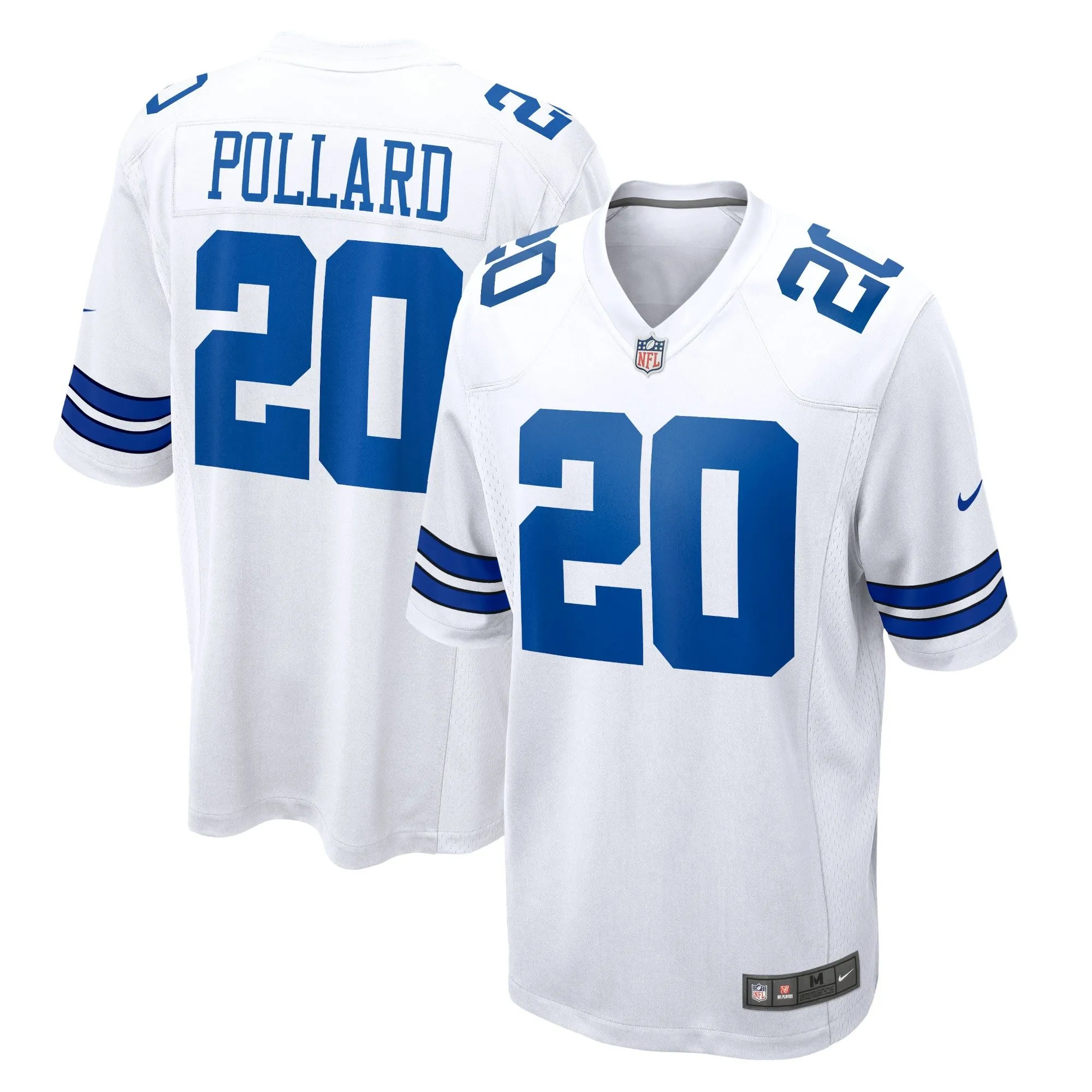 Tony Pollard Dallas Cowboys  Game Player Jersey - White