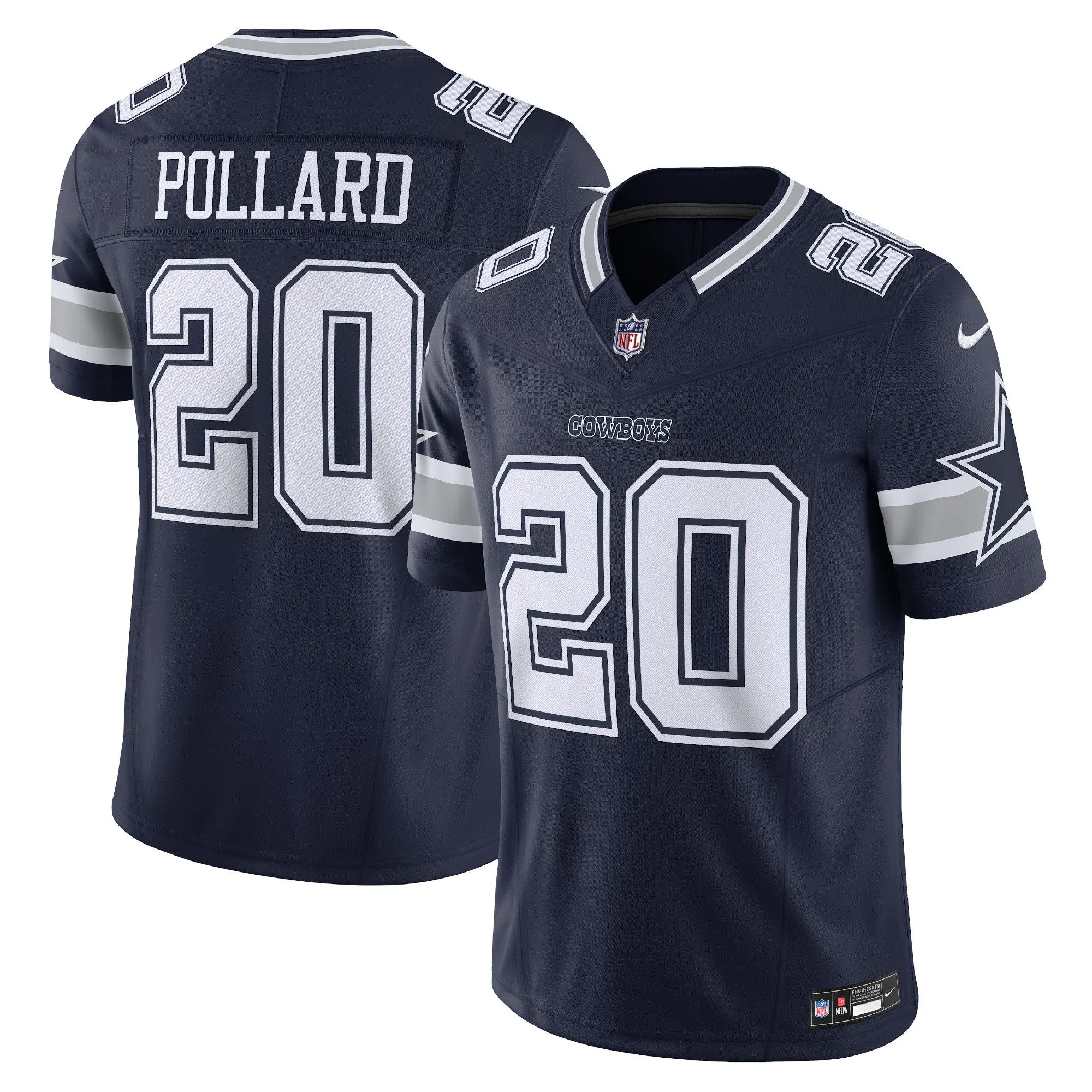 Tony Pollard Dallas Cowboys  Vapor F.U.S.E. Limited Jersey - Navy