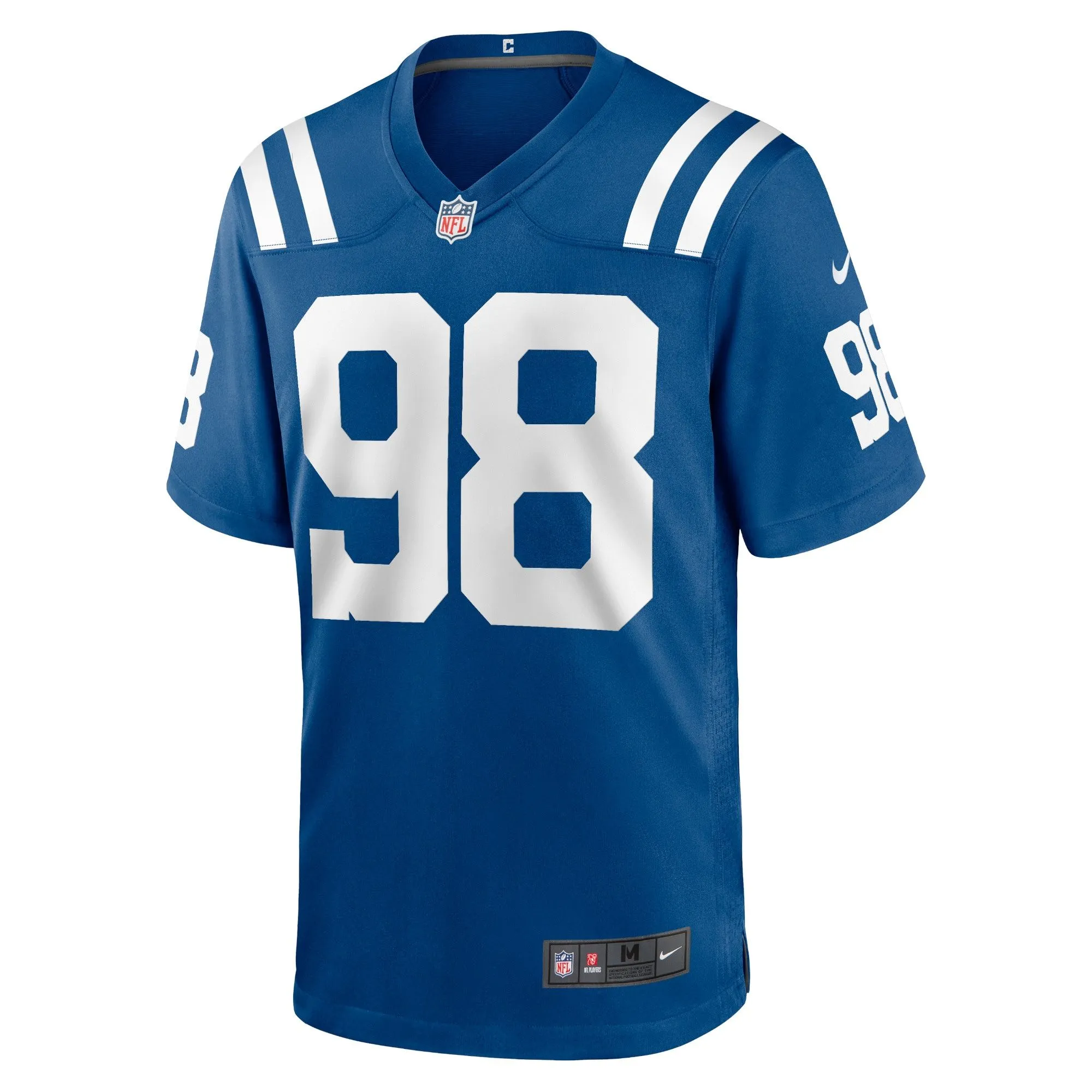 Tony Siragusa Indianapolis Colts  Game Retired Player Jersey - Royal