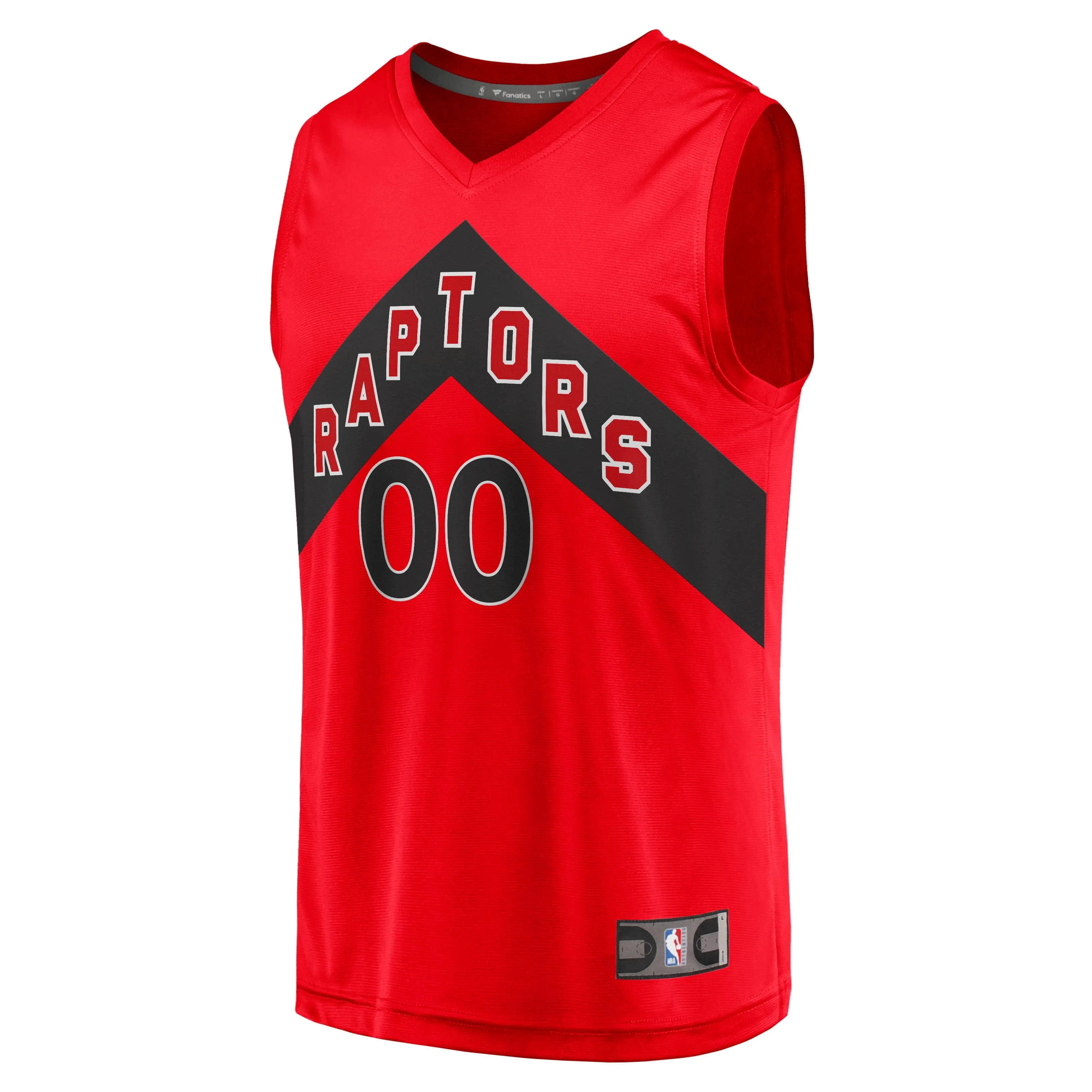 Toronto Raptors Fanatics Branded Fast Break Replica Custom Jersey - Icon Edition - Red