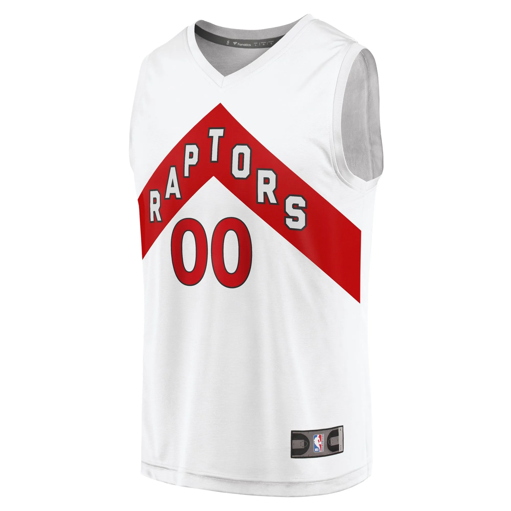 Toronto Raptors Fanatics Branded Youth Fast Break Replica Custom Jersey - Association Edition - White