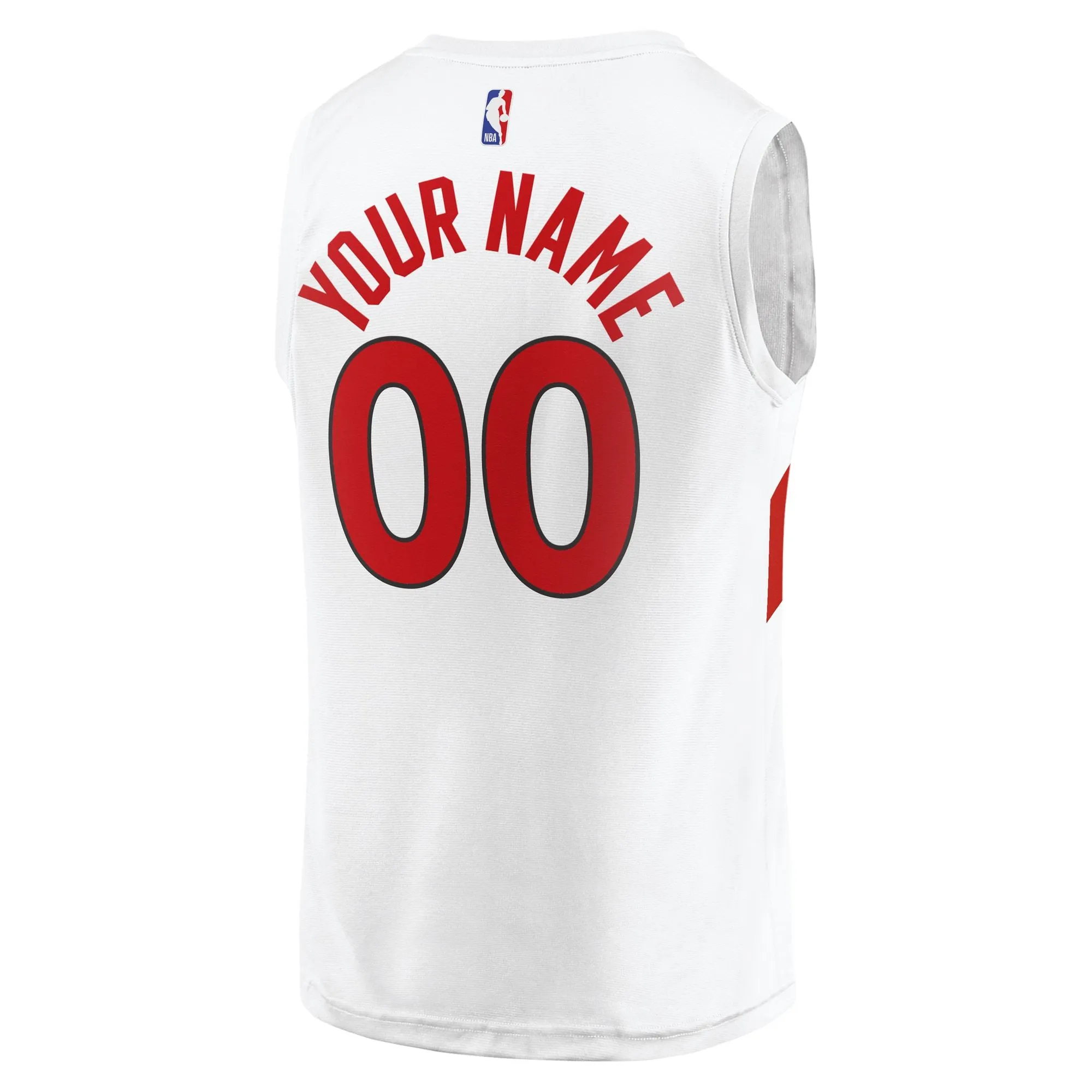 Toronto Raptors Fanatics Branded Youth Fast Break Replica Custom Jersey - Association Edition - White