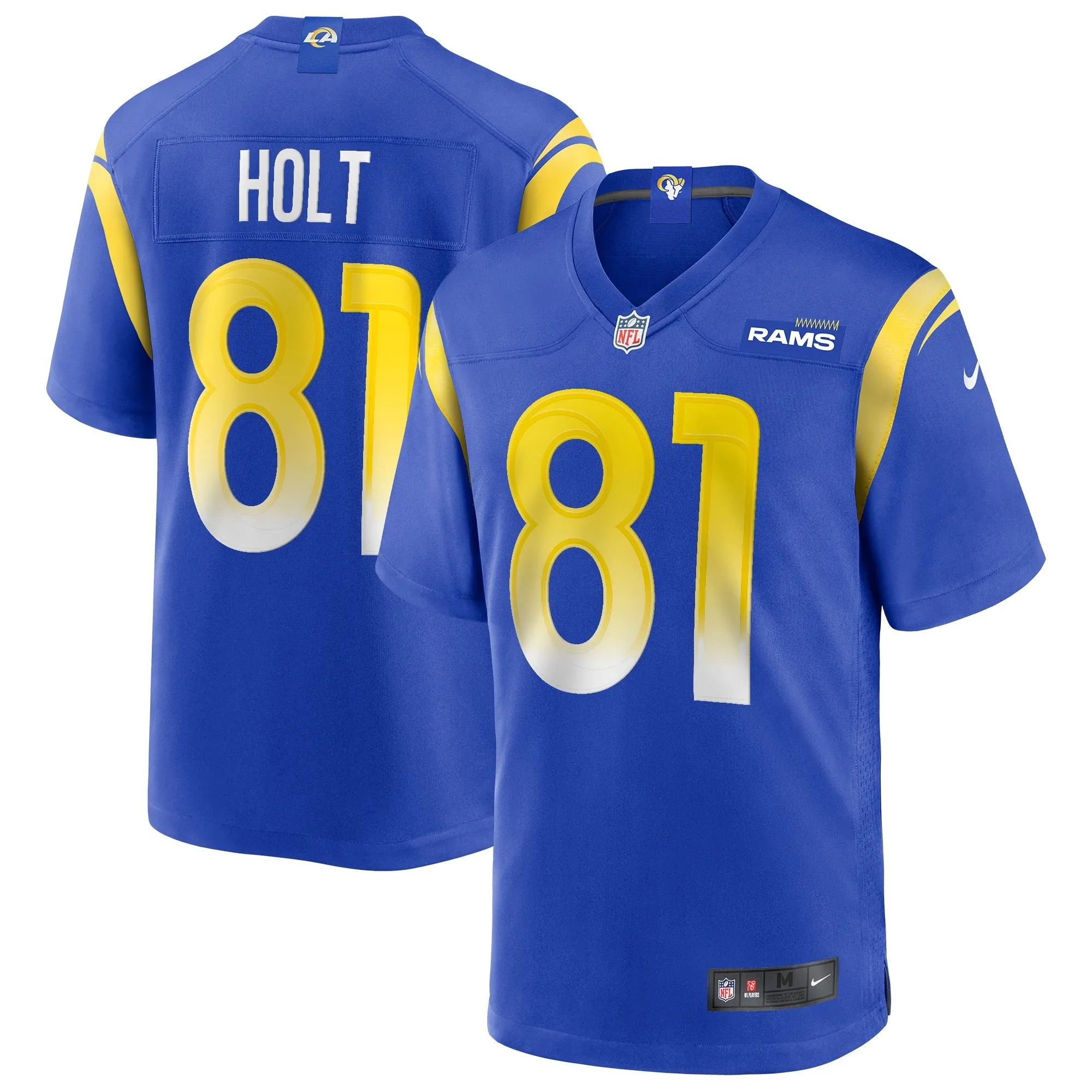 Torry Holt Los Angeles Rams  Game Retired Player Jersey - Royal