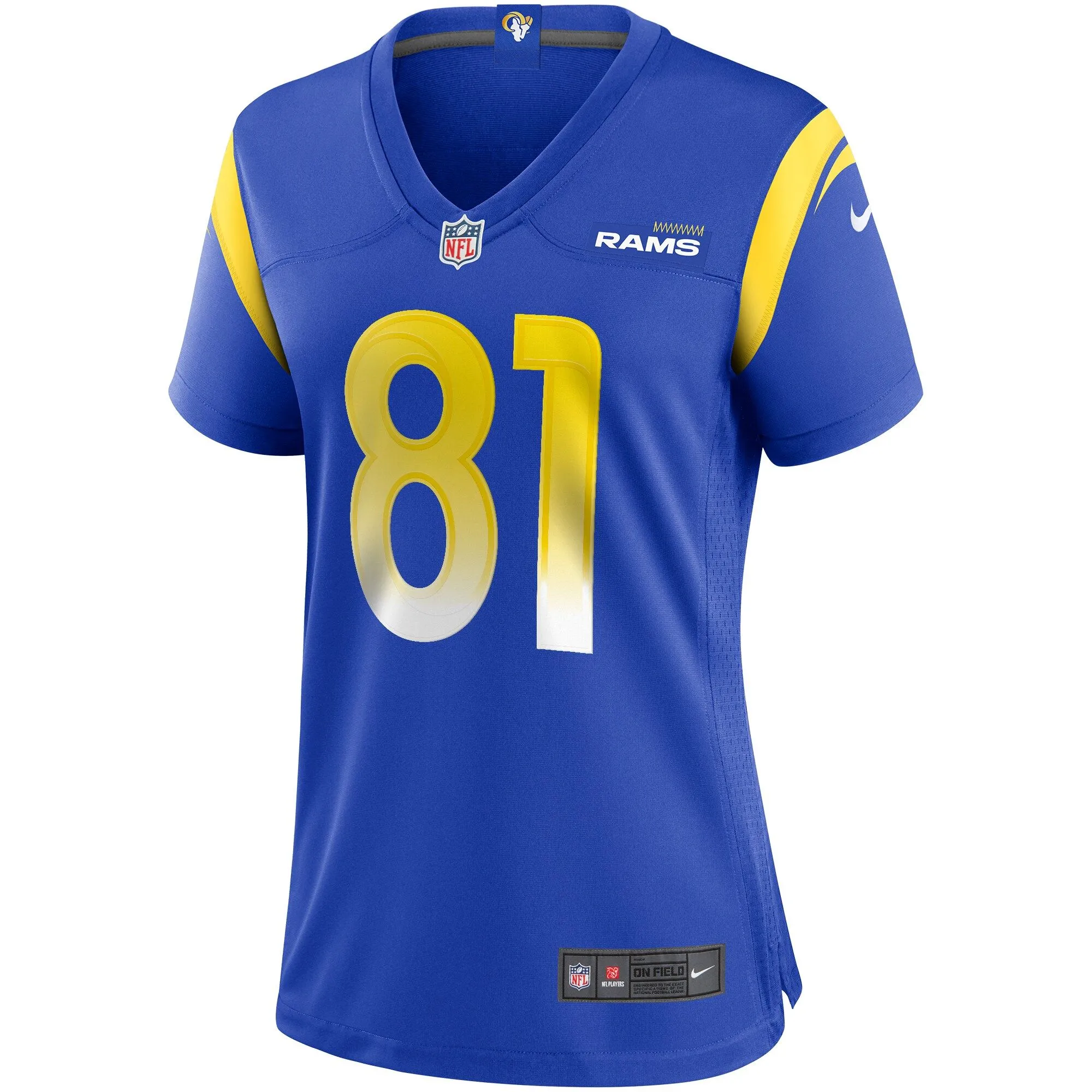 Torry Holt Los Angeles Rams  Women's Game Retired Player Jersey - Royal