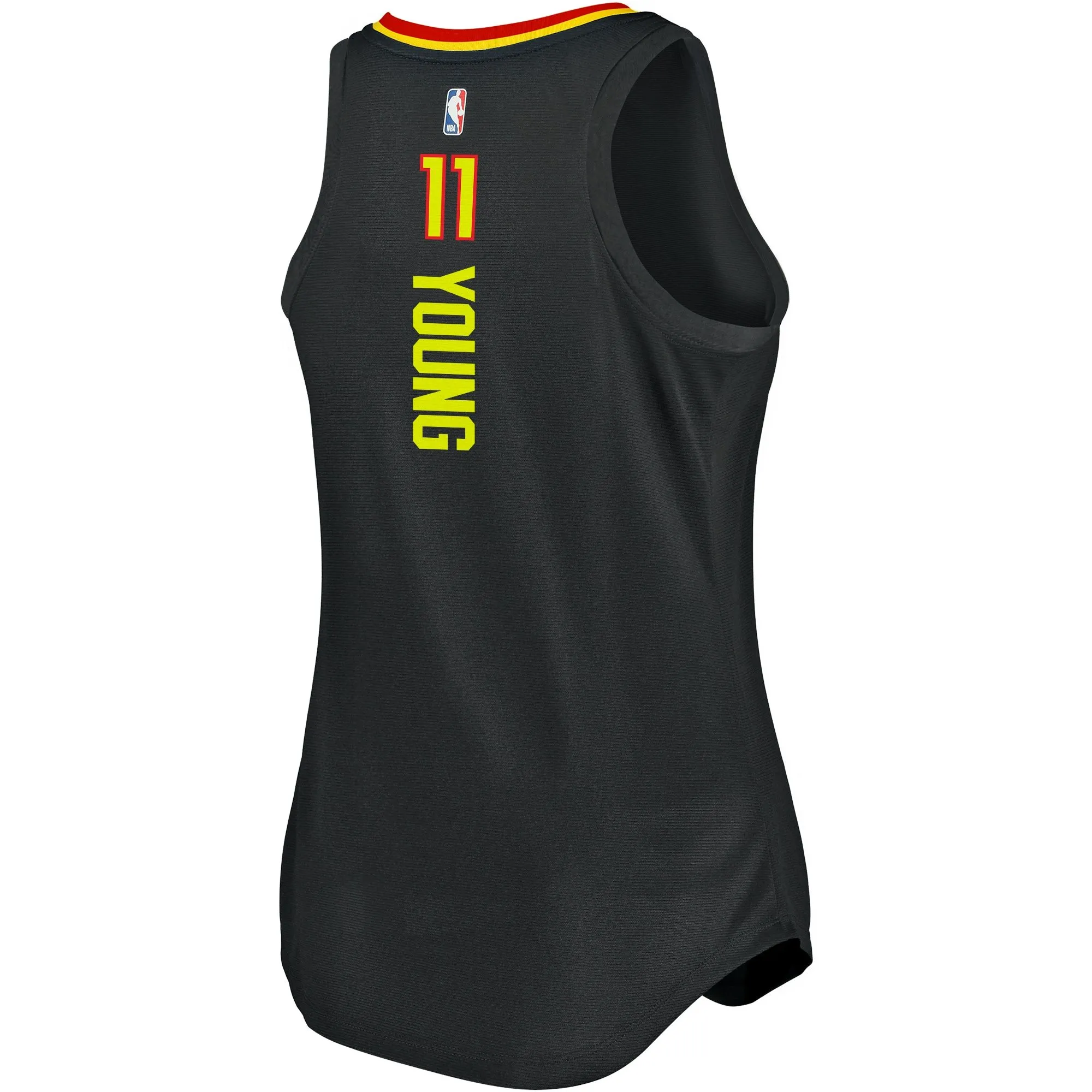 Trae Young Atlanta Hawks Fanatics Branded Women's Fast Break Tank Jersey - Icon Edition - Black