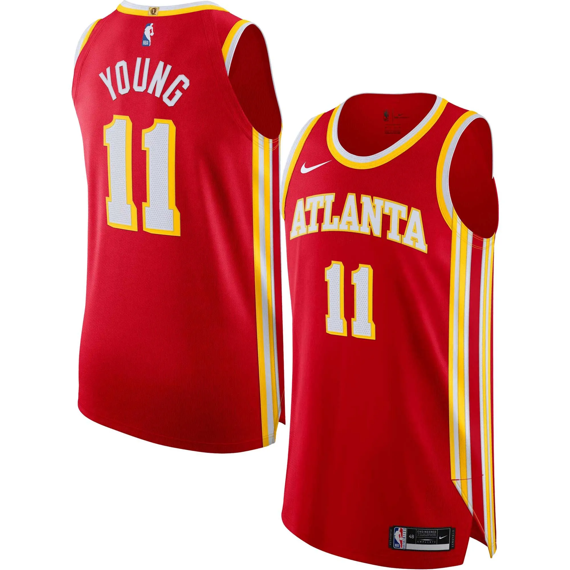 Trae Young Atlanta Hawks   Jersey - Icon Edition - Red