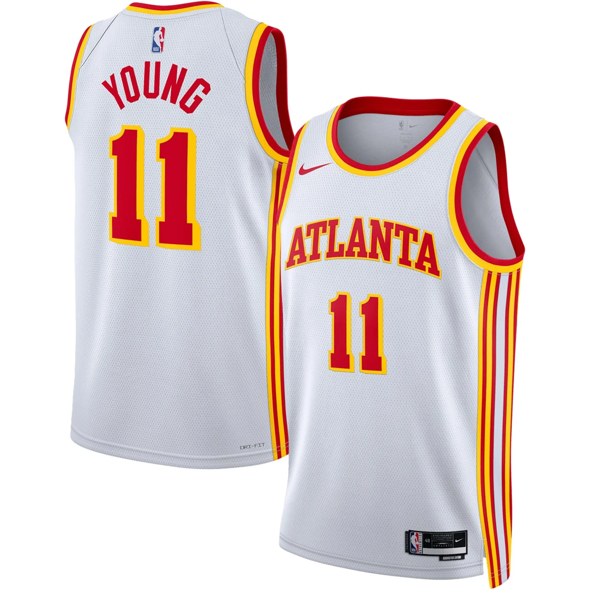 Trae Young Atlanta Hawks  Unisex Swingman Jersey - Association Edition - White