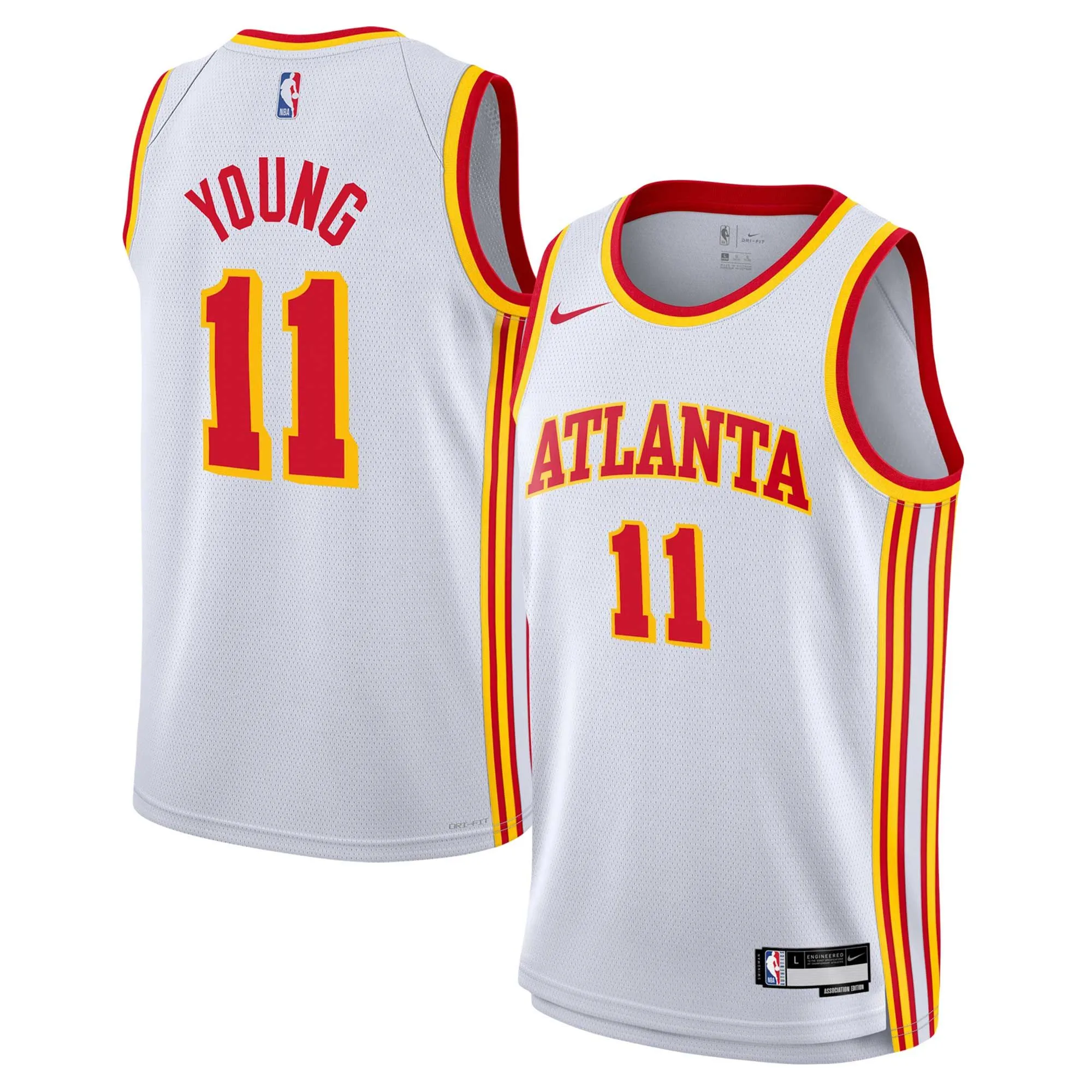 Trae Young Atlanta Hawks  Youth Swingman Jersey - Association Edition - White