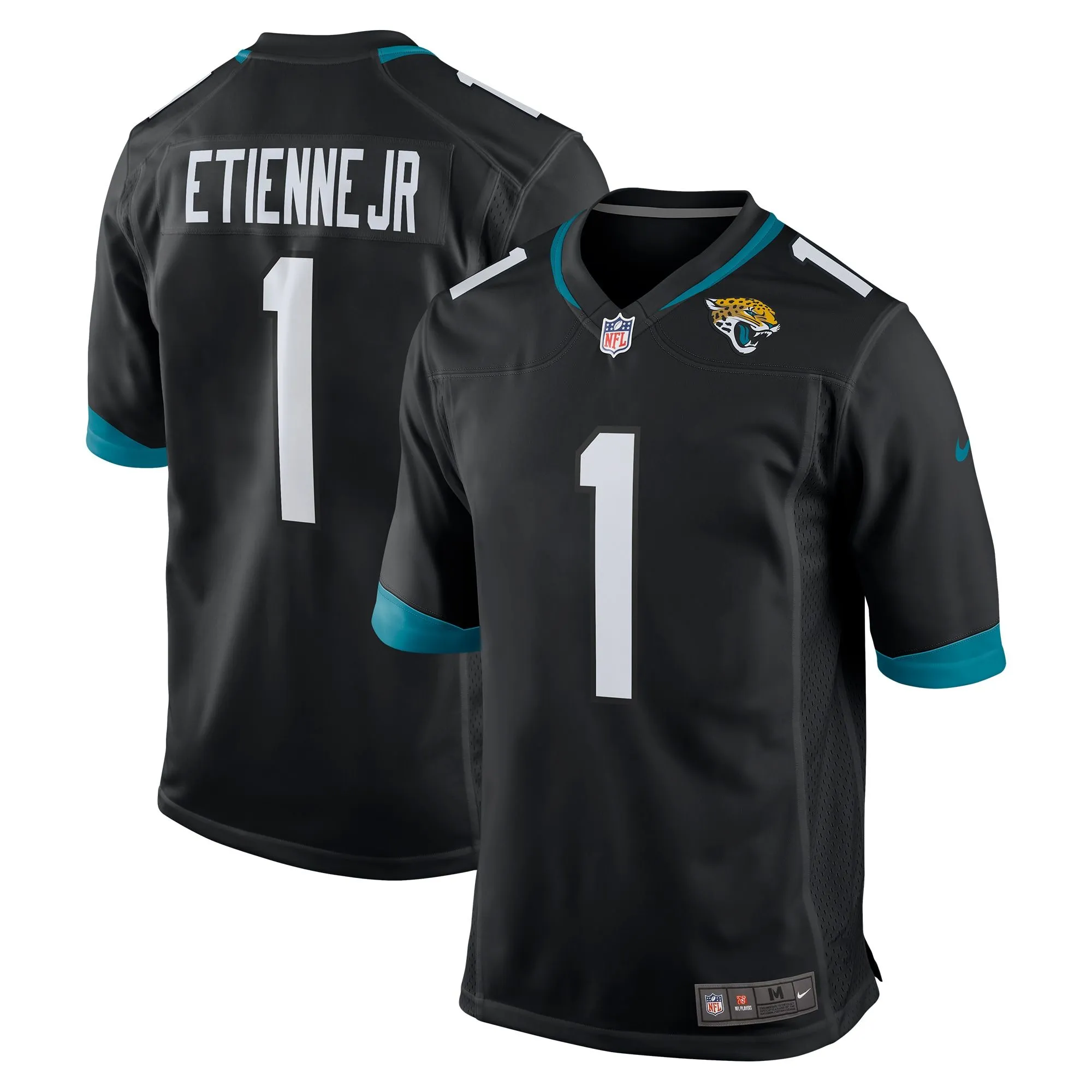 Travis Etienne Jacksonville Jaguars  Game Jersey - Black