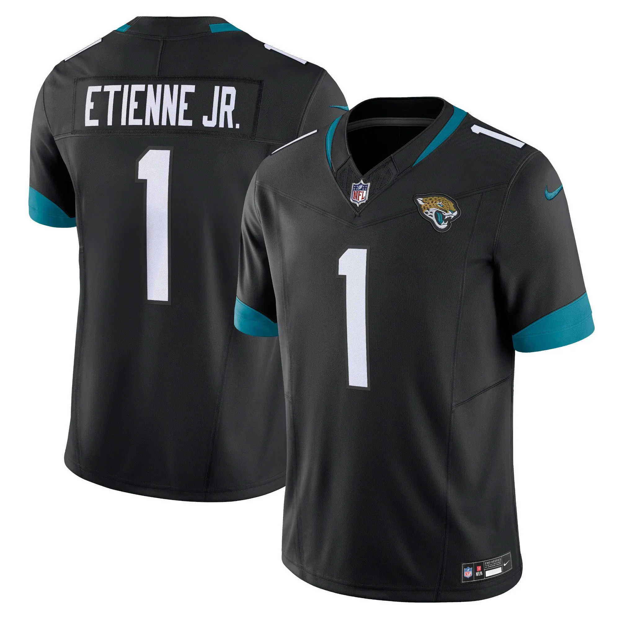 Travis Etienne Jacksonville Jaguars  Vapor F.U.S.E. Limited Jersey - Black