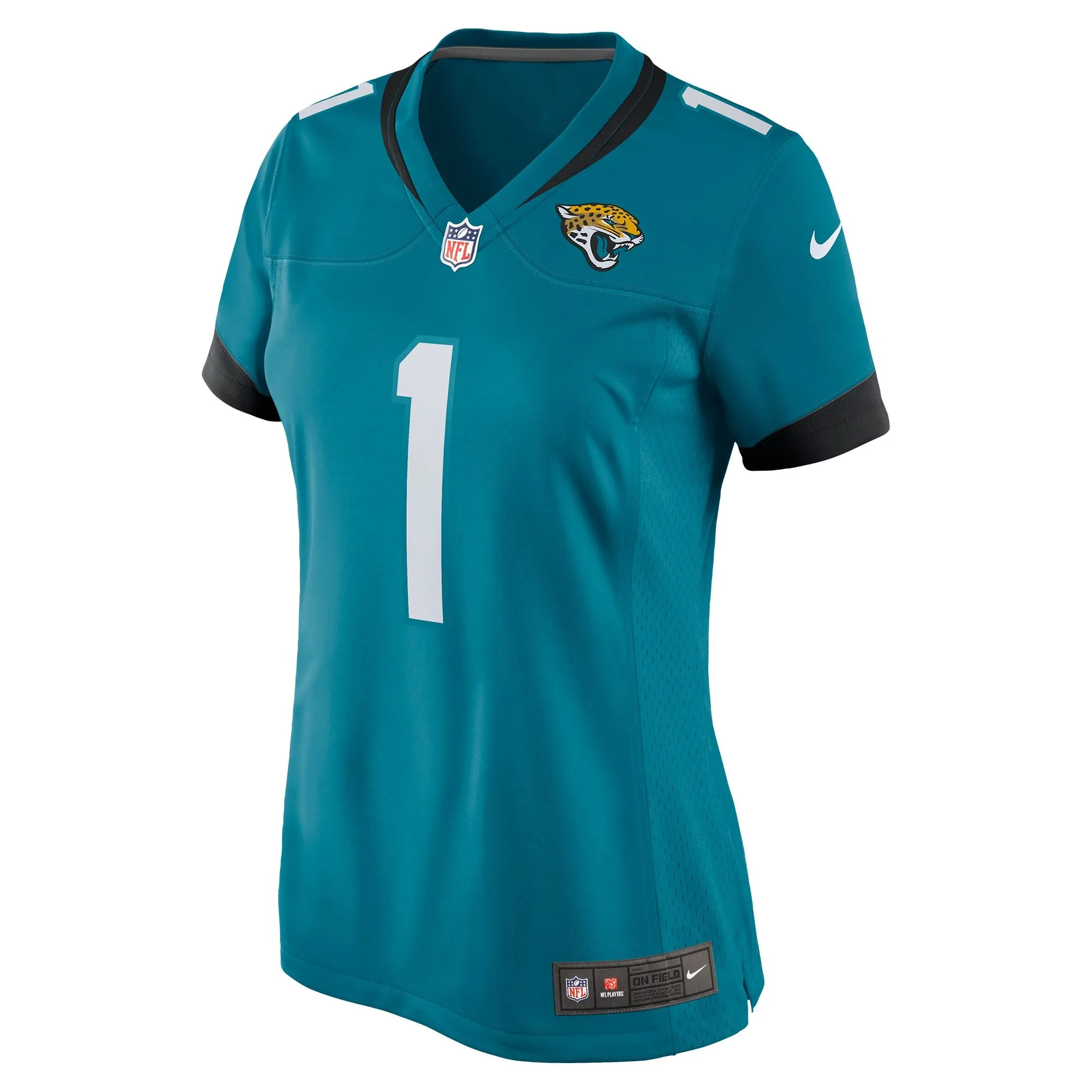 Travis Etienne Jacksonville Jaguars  Women's Game Jersey - Teal