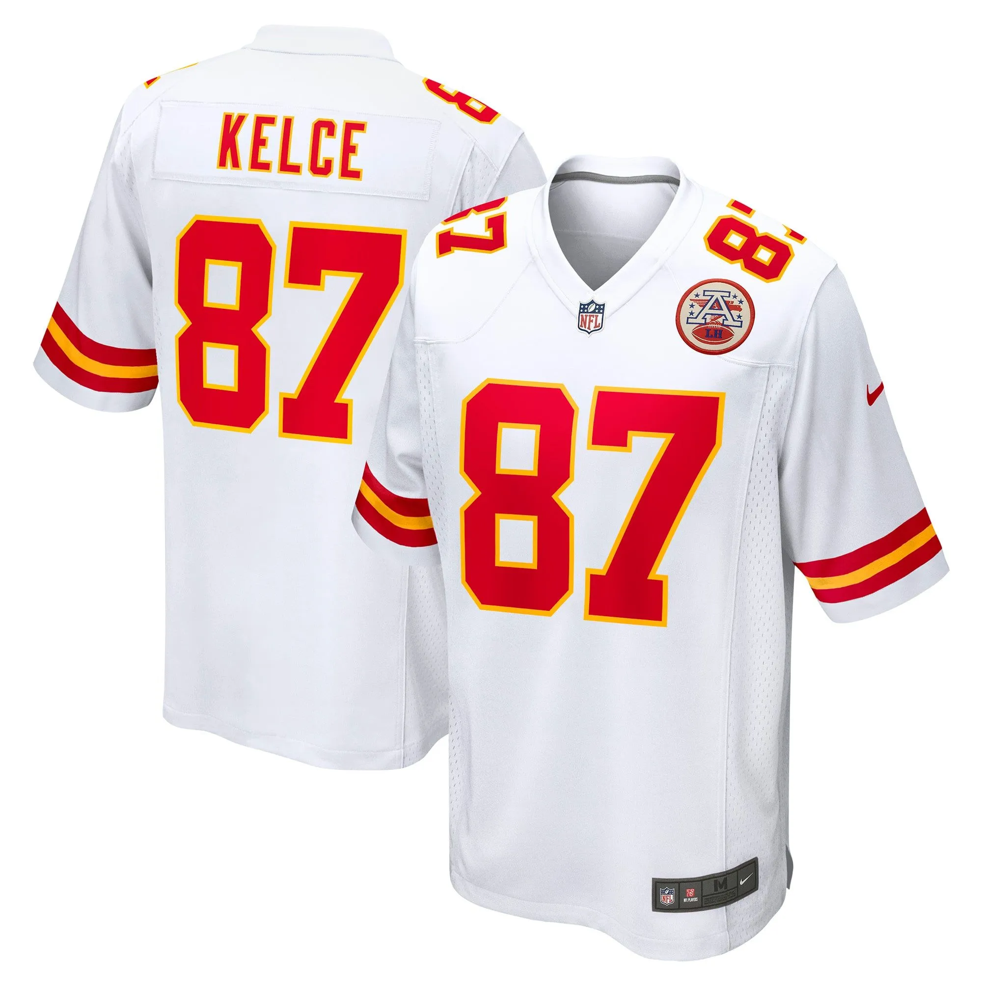 Travis Kelce Kansas City Chiefs  Player Game Jersey - White