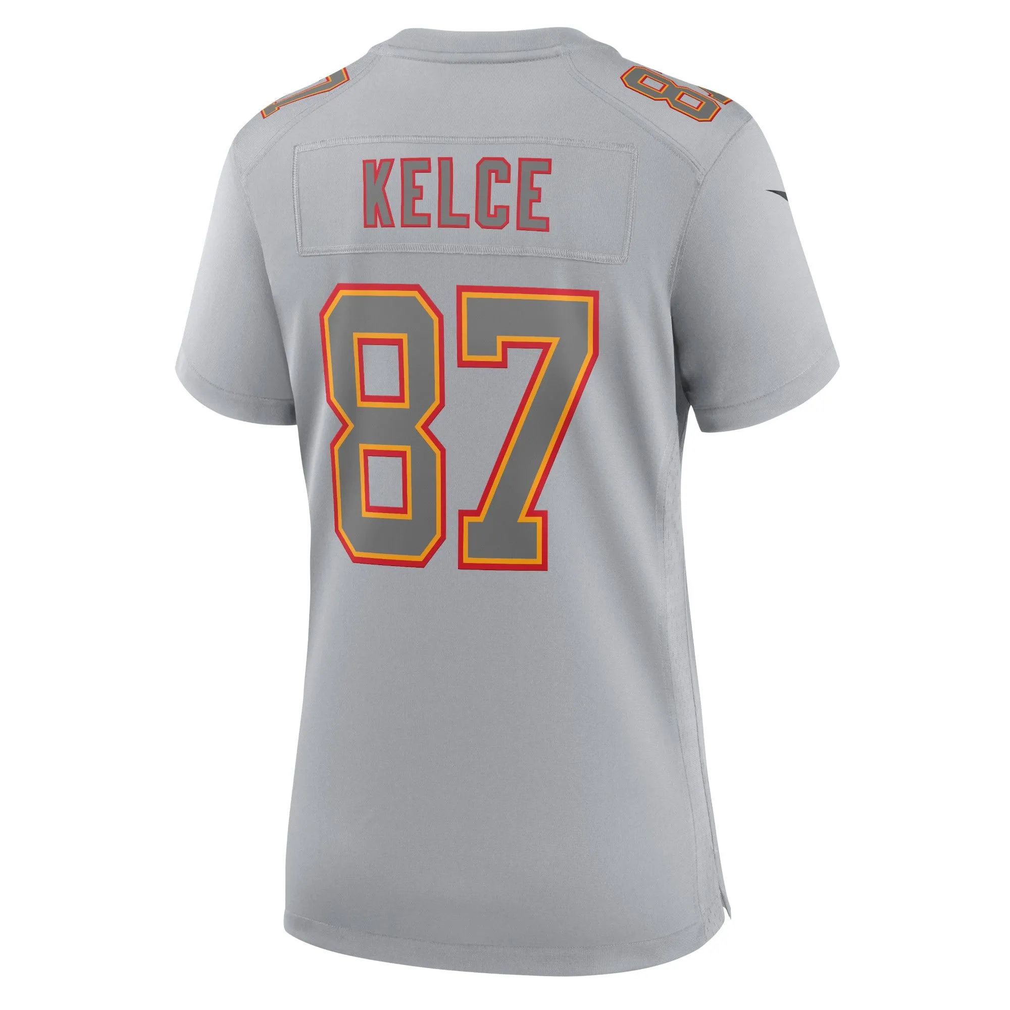 Travis Kelce Kansas City Chiefs  Women's Super Bowl LVIII Atmosphere Fashion Game Jersey - Gray