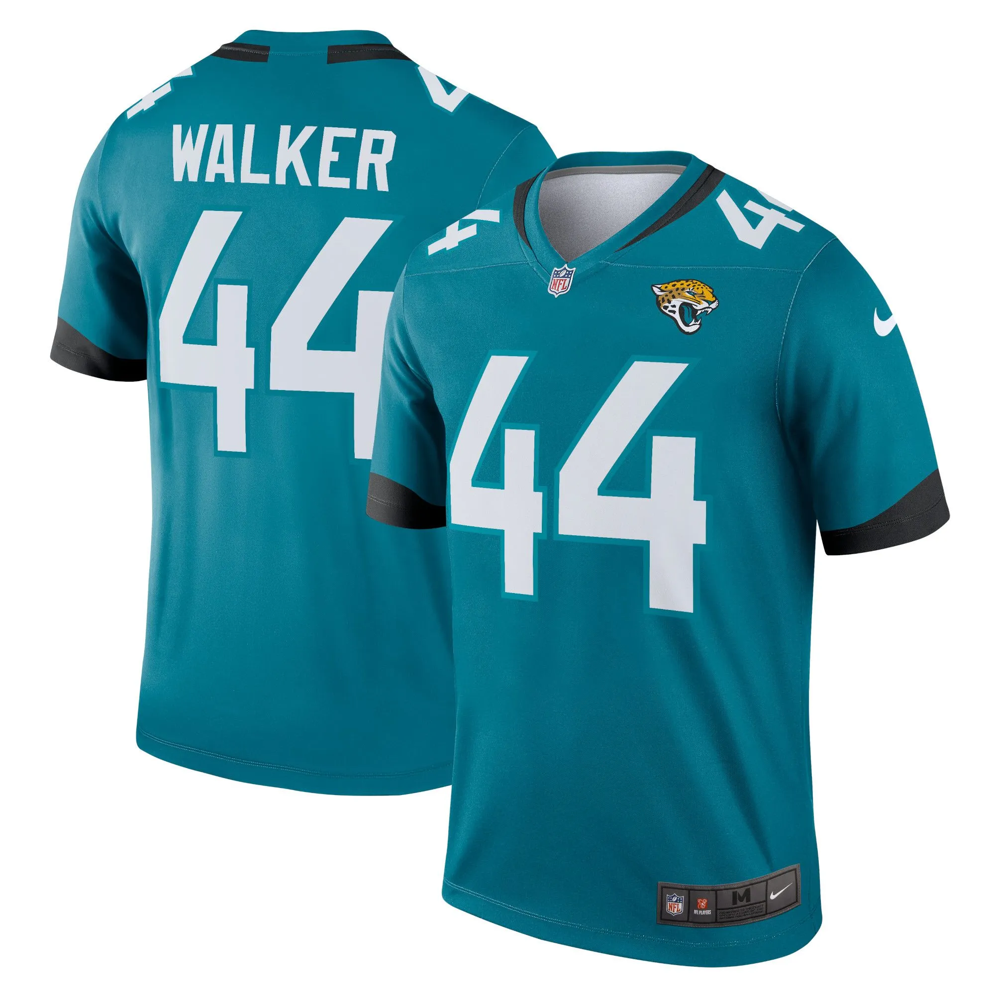 Travon Walker Jacksonville Jaguars  Legend Jersey - Teal