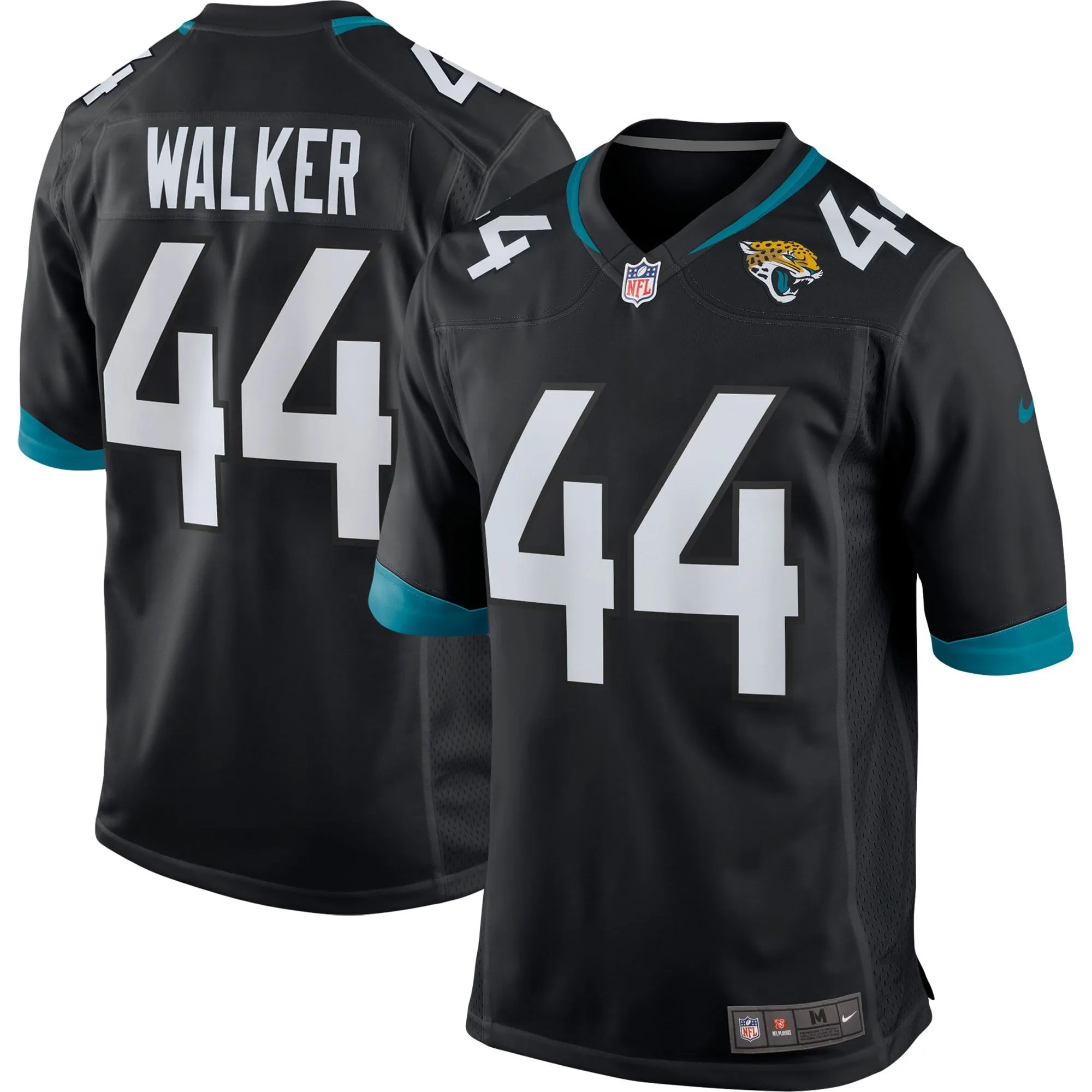 Travon Walker Jacksonville Jaguars  Player Game Jersey - Black