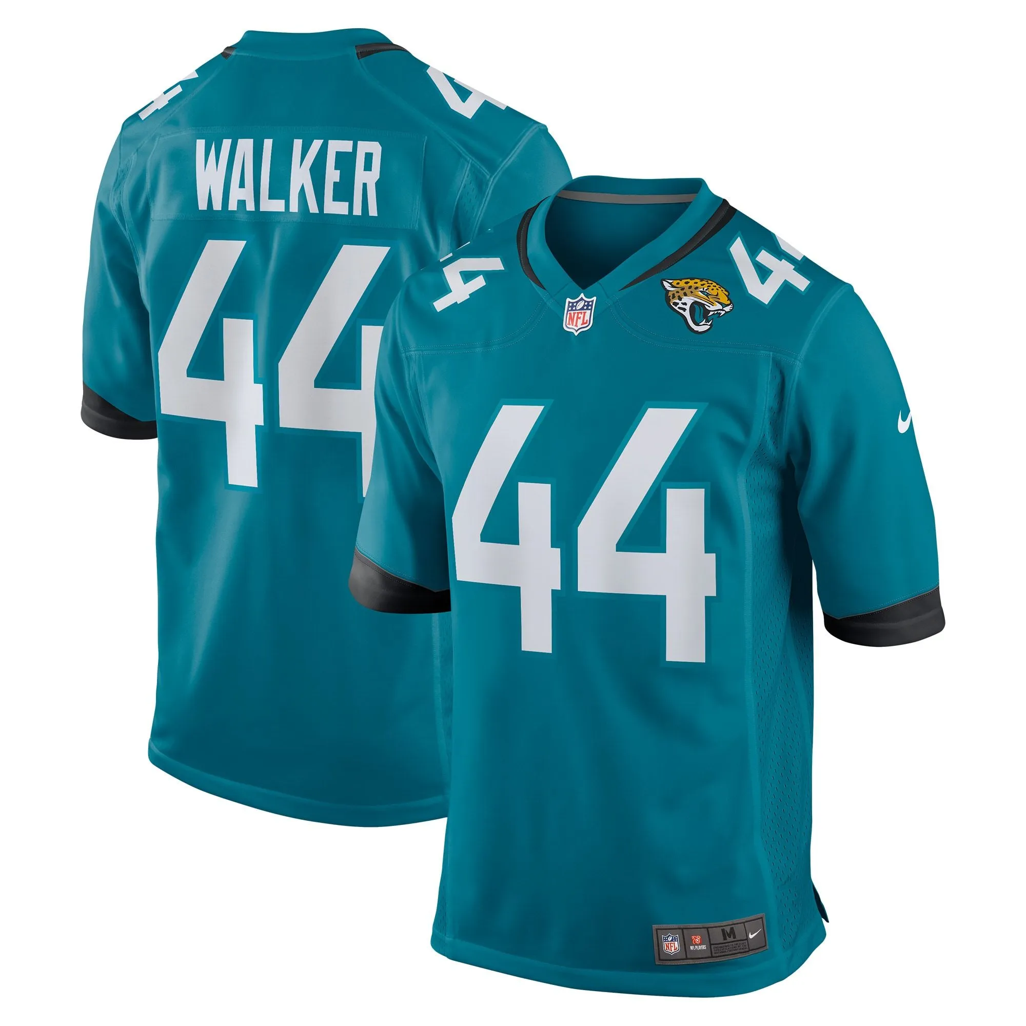 Travon Walker Jacksonville Jaguars  Player Game Jersey - Teal