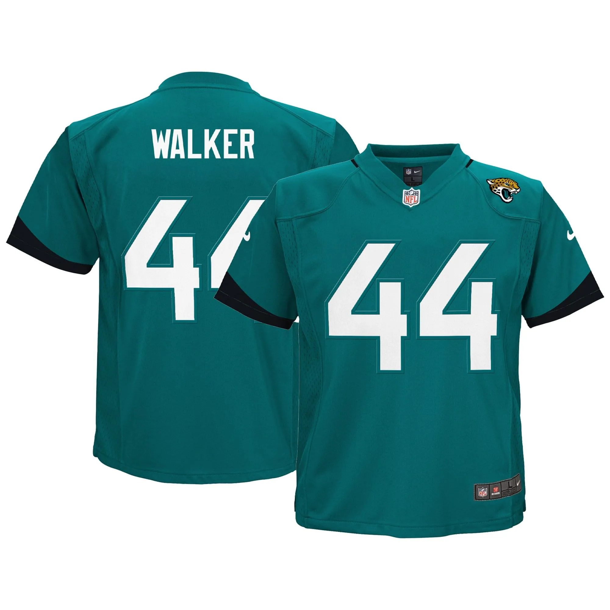 Travon Walker Jacksonville Jaguars  Toddler Game Jersey - Teal