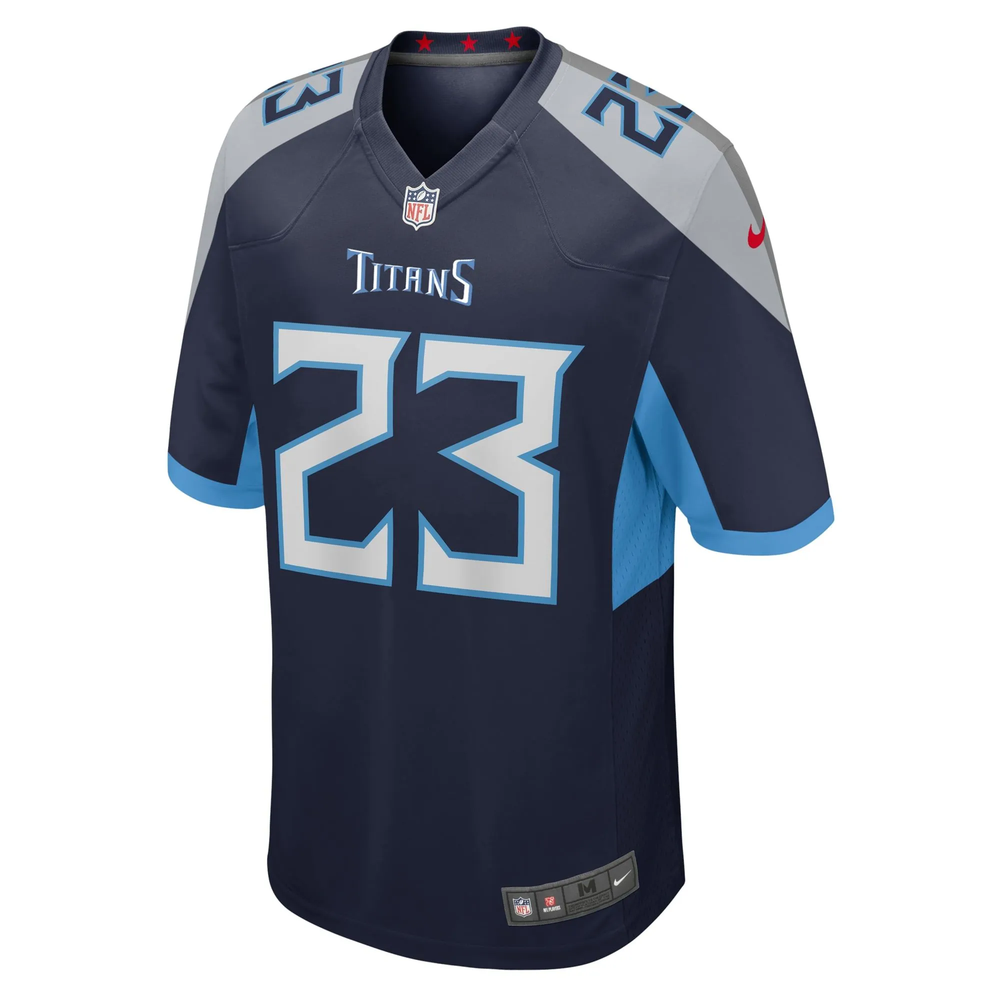 Tre Avery Tennessee Titans  Team Game Jersey -  Navy