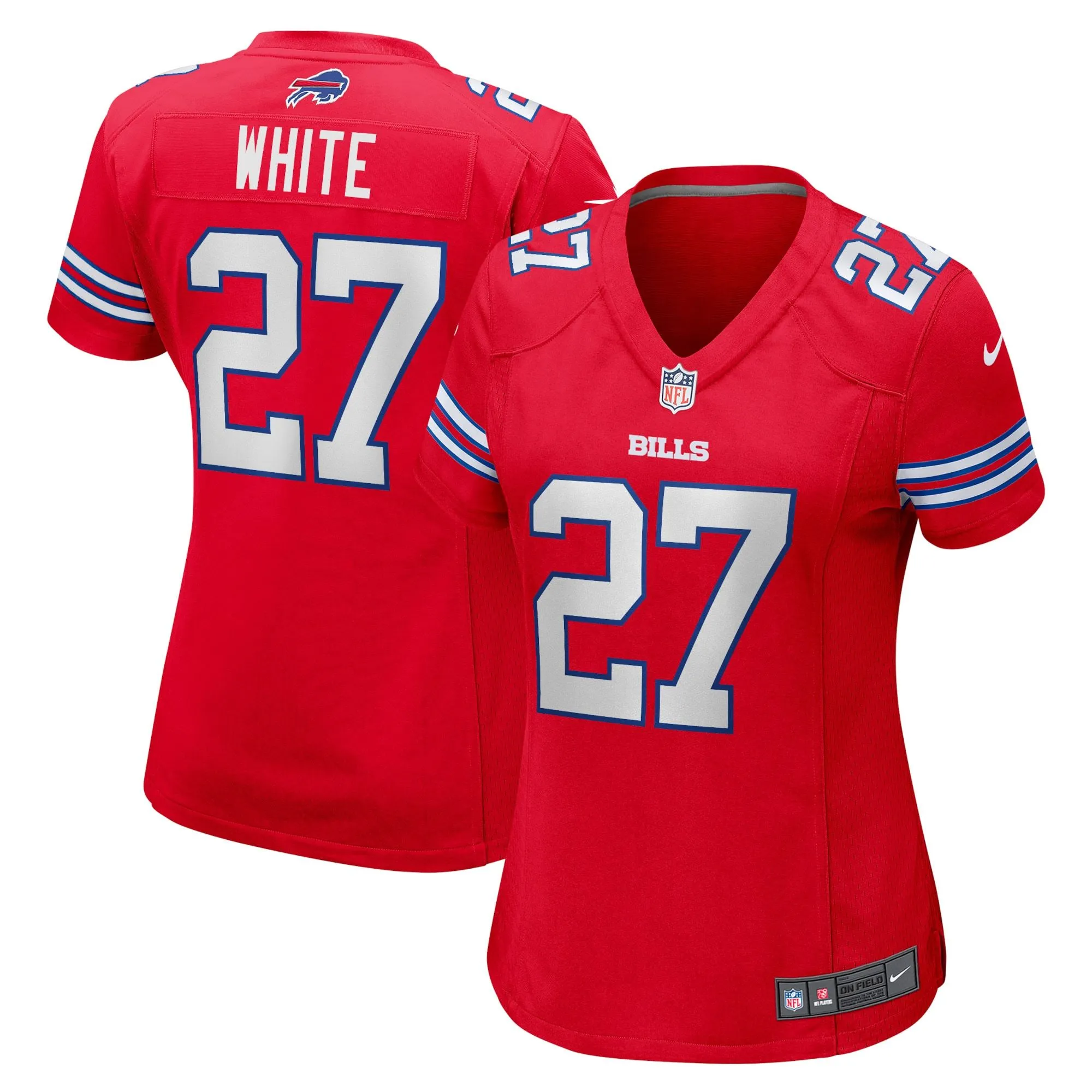 Tre'Davious White Buffalo Bills  Women's Game Player Jersey - Red