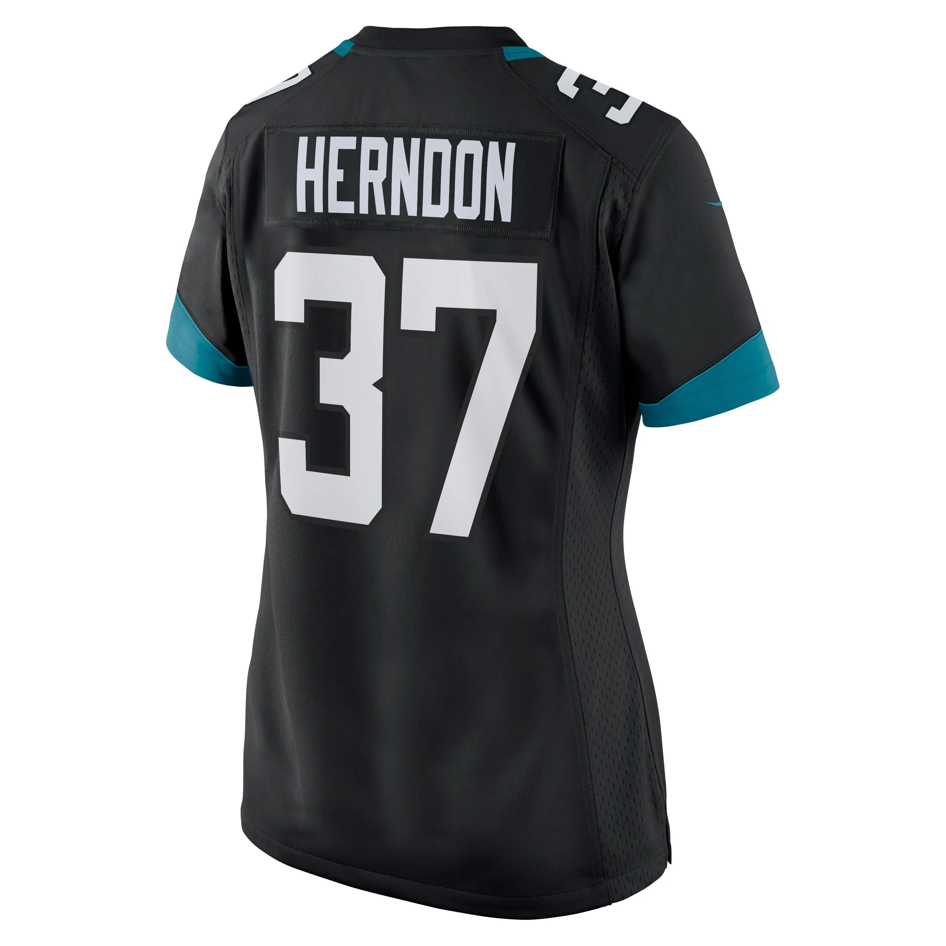 Tre Herndon Jacksonville Jaguars  Women's Game Jersey - Black