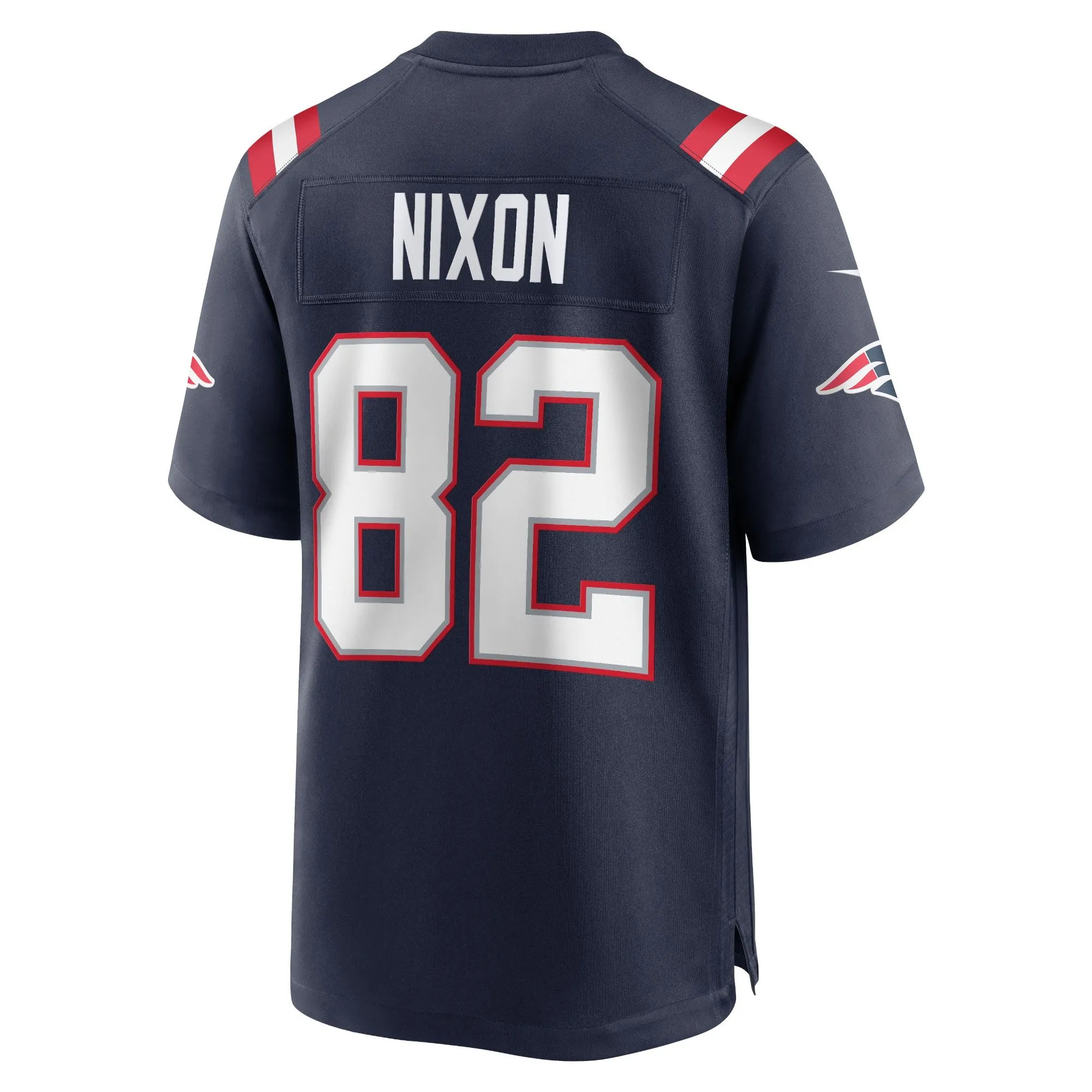 Tre Nixon New England Patriots  Player Game Jersey - Navy