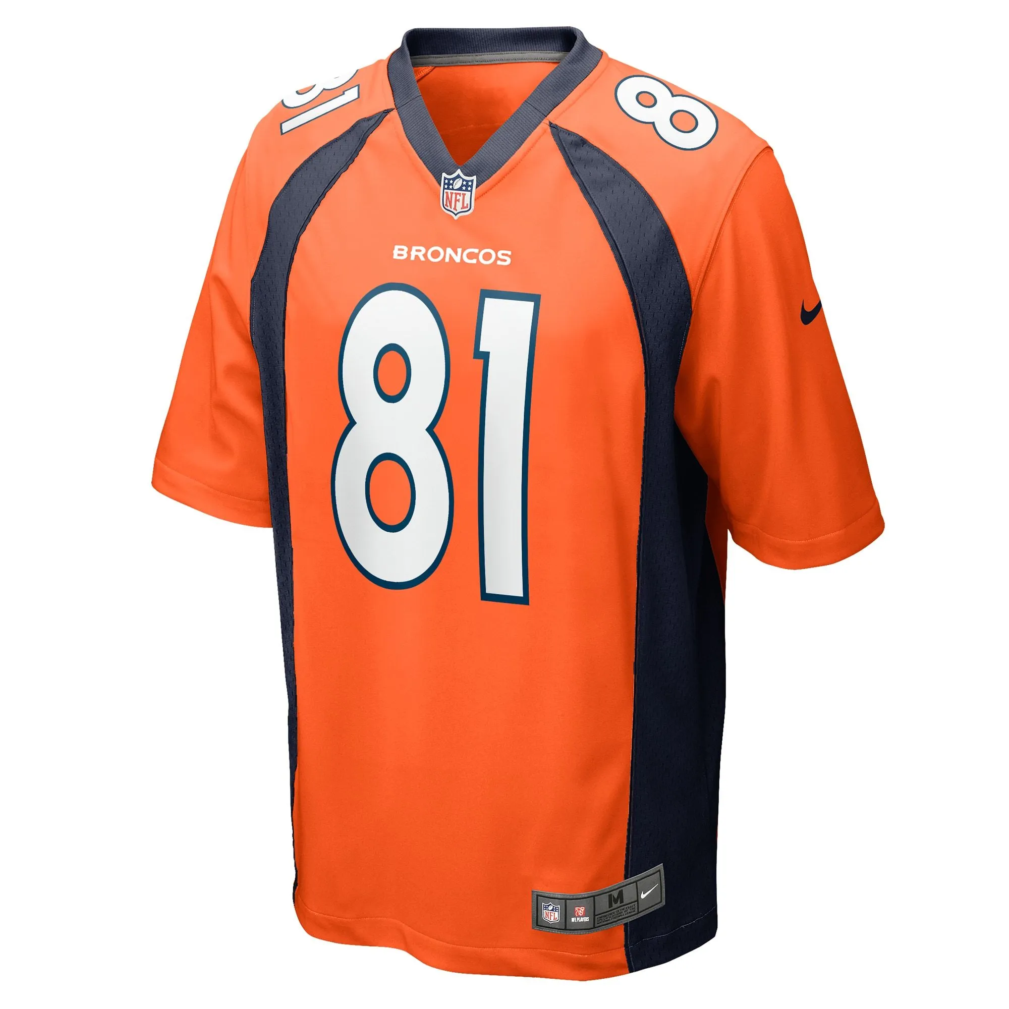 Tre'Quan Smith Denver Broncos   Game Jersey -  Orange