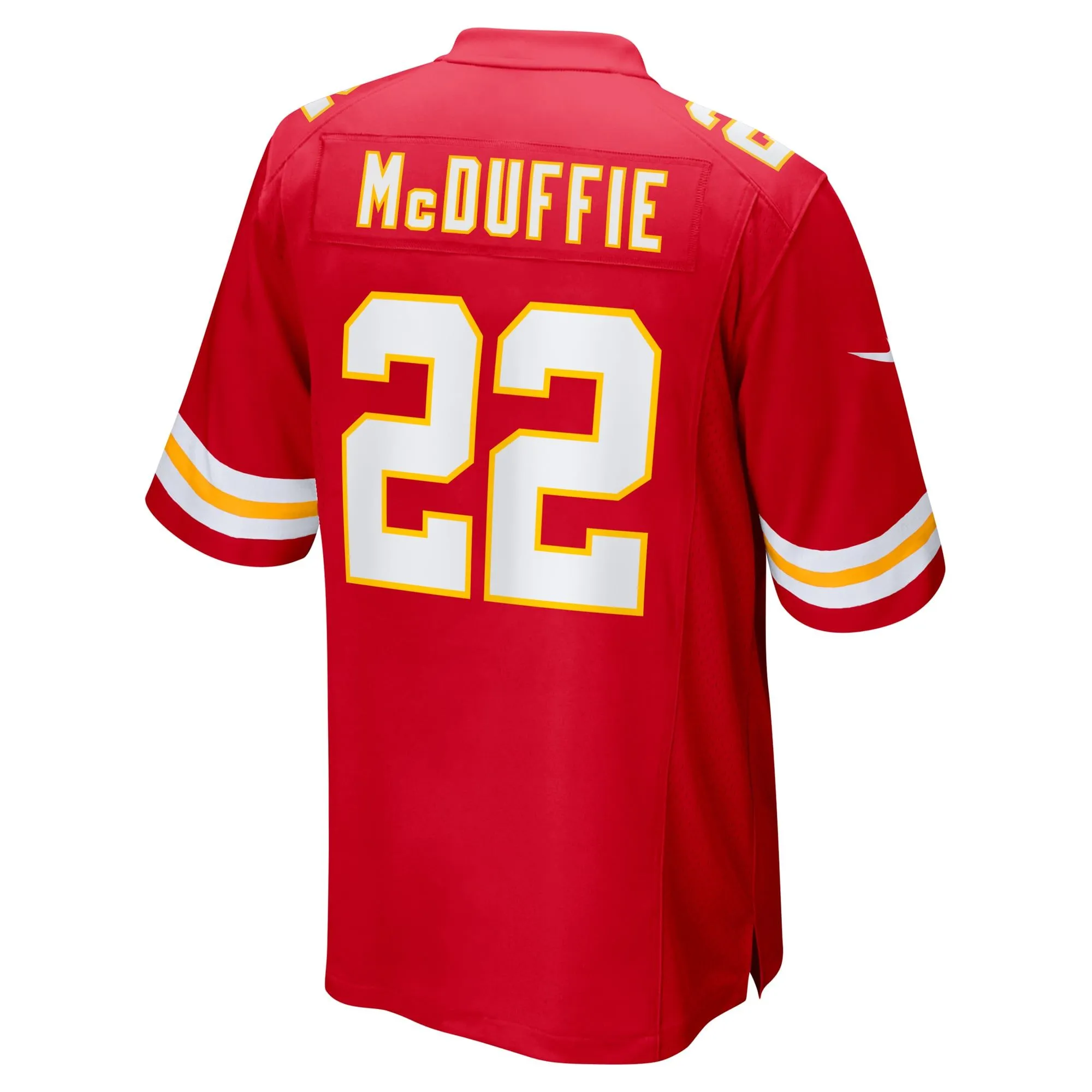 Trent McDuffie Kansas City Chiefs   Game Jersey -  Red