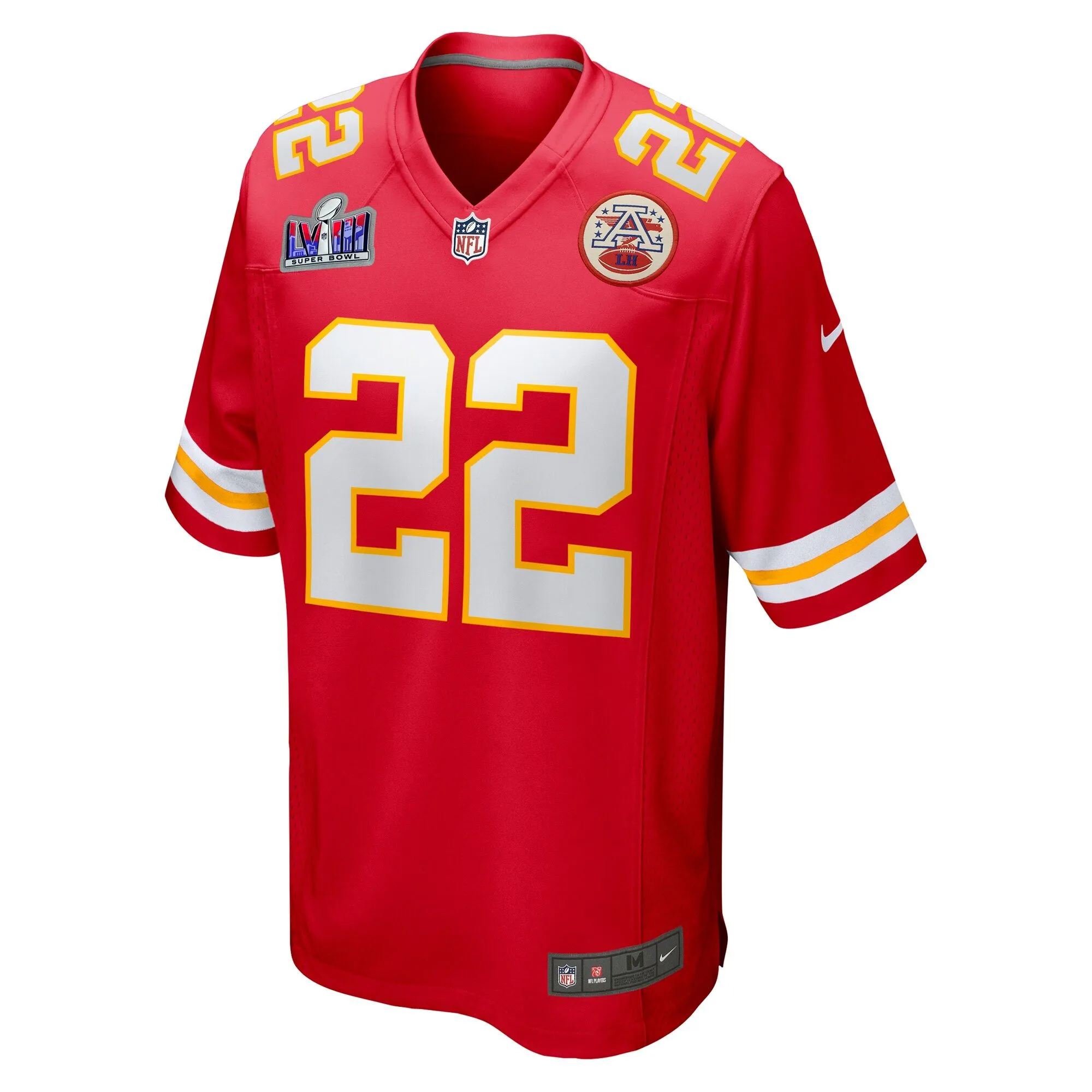 Trent McDuffie Kansas City Chiefs  Super Bowl LVIII Game Jersey - Red