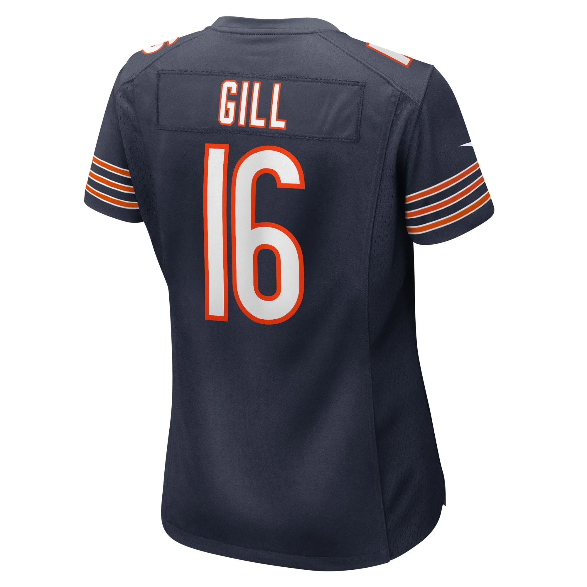 Trenton Gill Chicago Bears  Women's Game Player Jersey - Navy