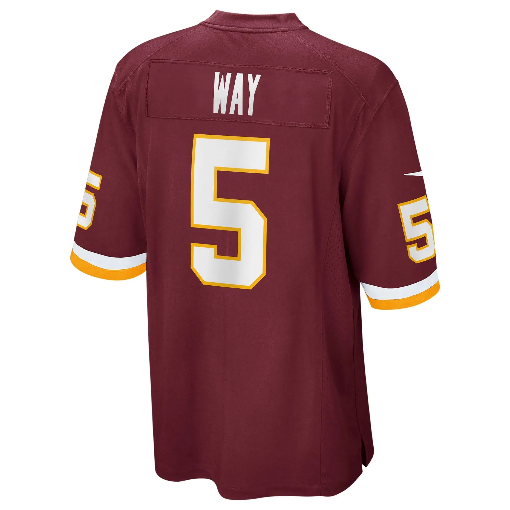 Tress Way Washington Football Team  Game Jersey - Burgundy