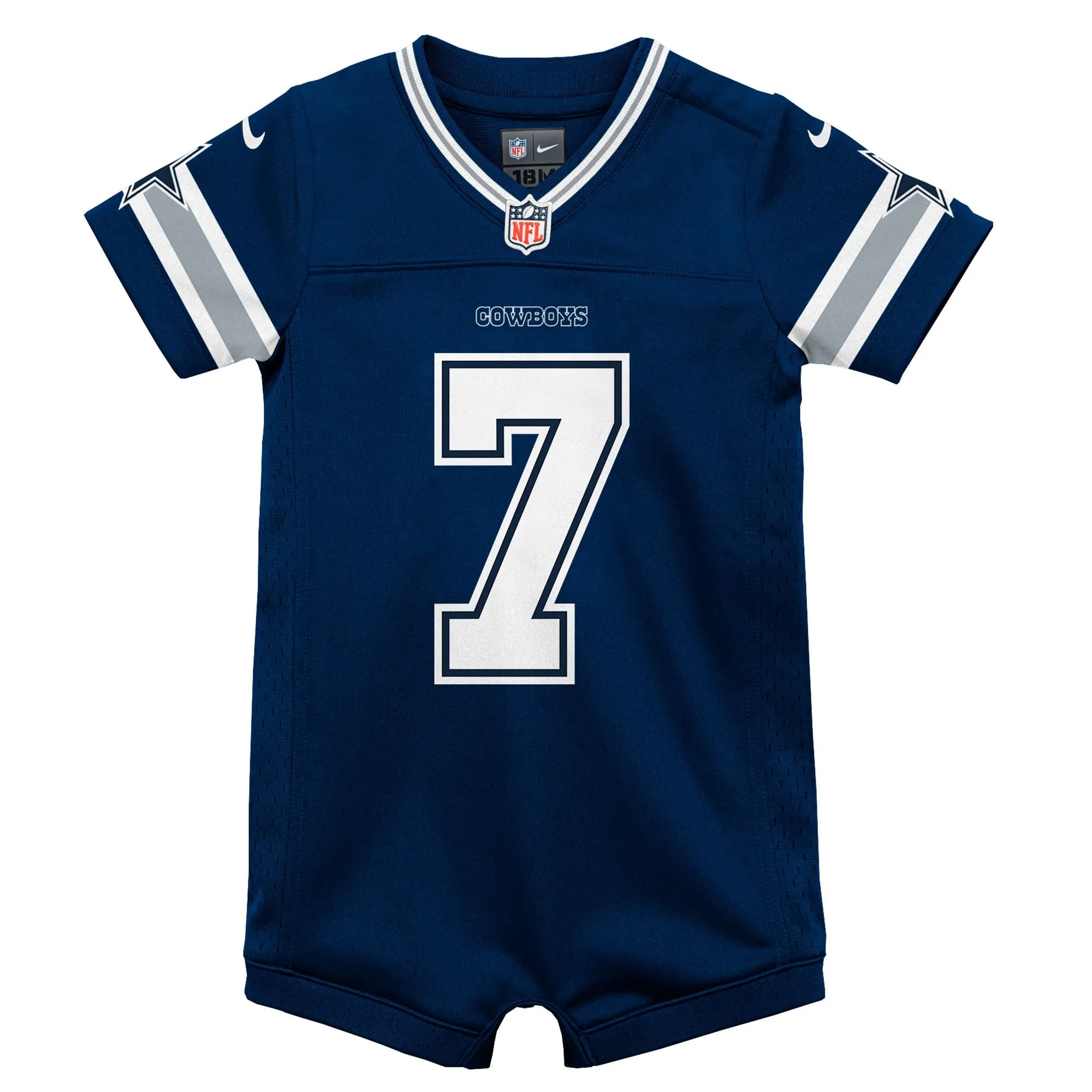 Trevon Diggs Dallas Cowboys  Infant Game Romper Jersey - Navy