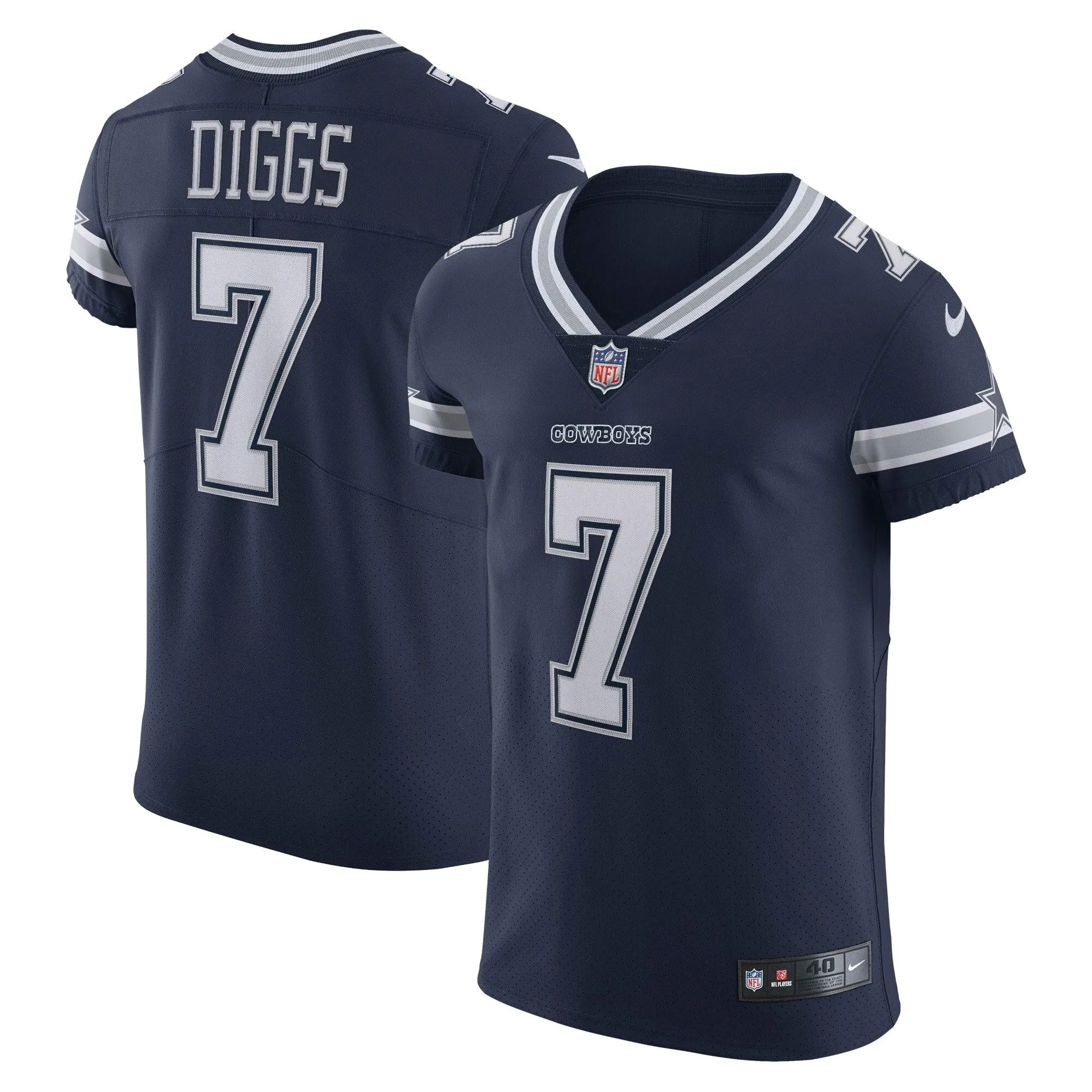 Trevon Diggs Dallas Cowboys  Vapor Elite Jersey - Navy